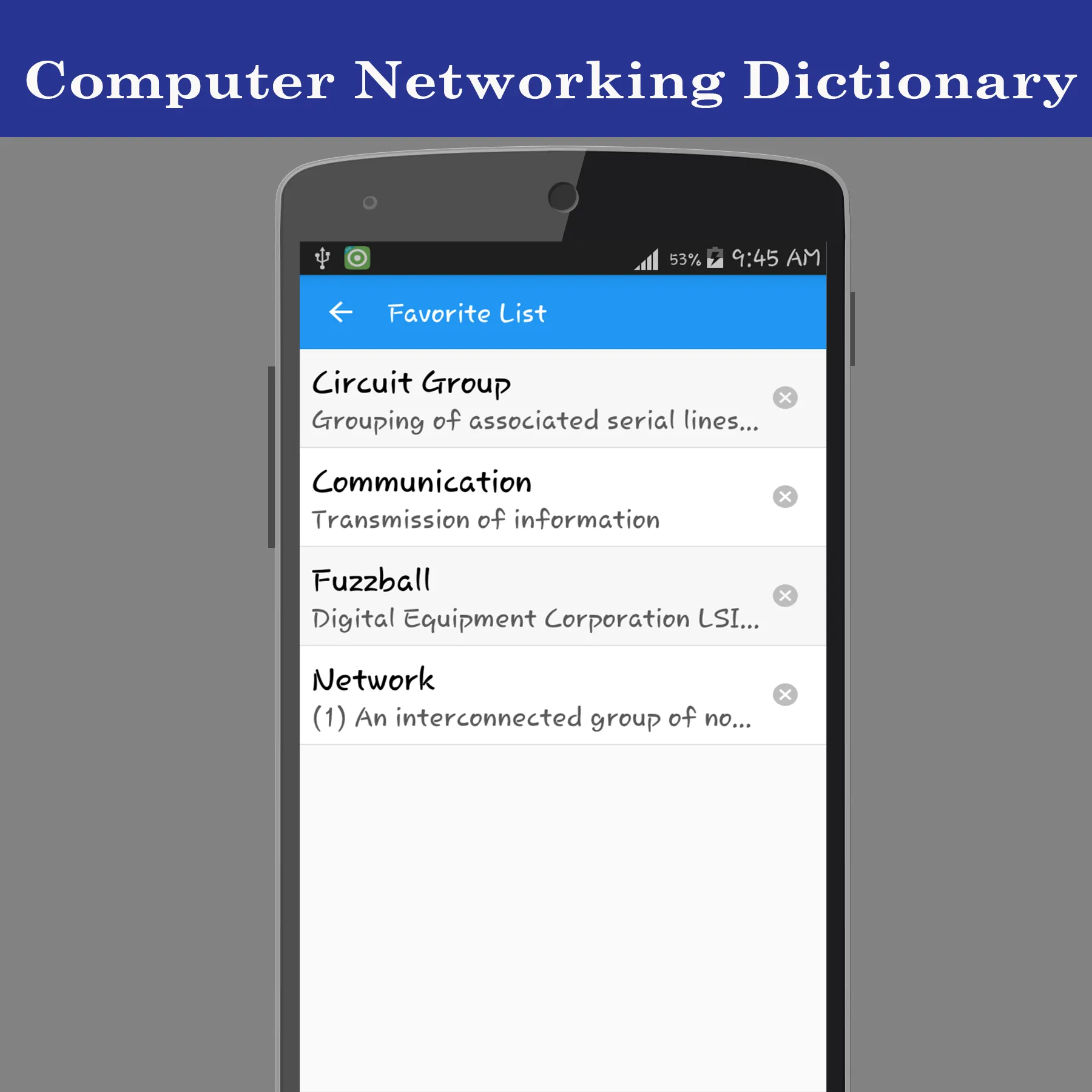 Computer Networking Dictionary | Indus Appstore | Screenshot