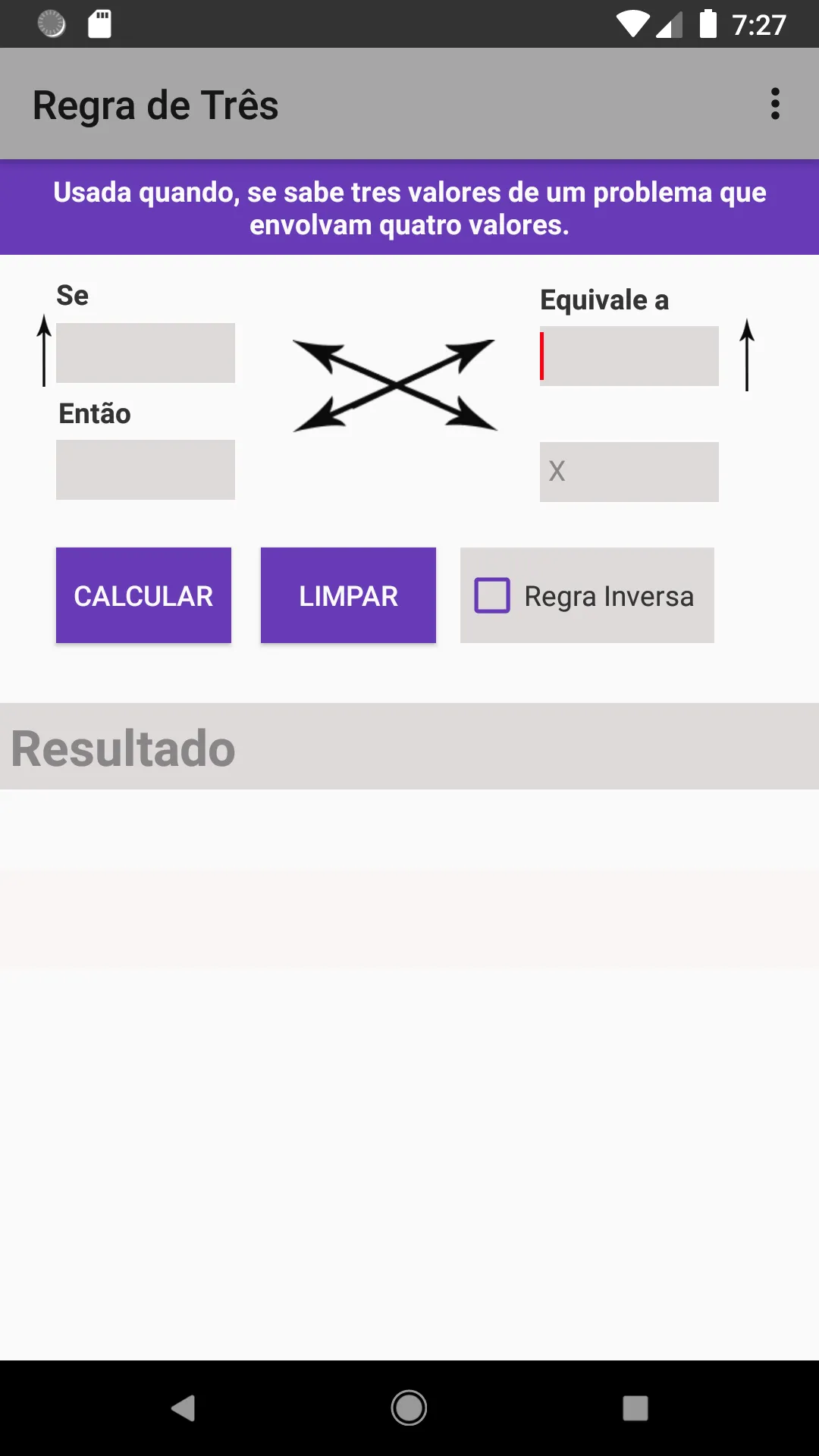 Regra de Três | Indus Appstore | Screenshot