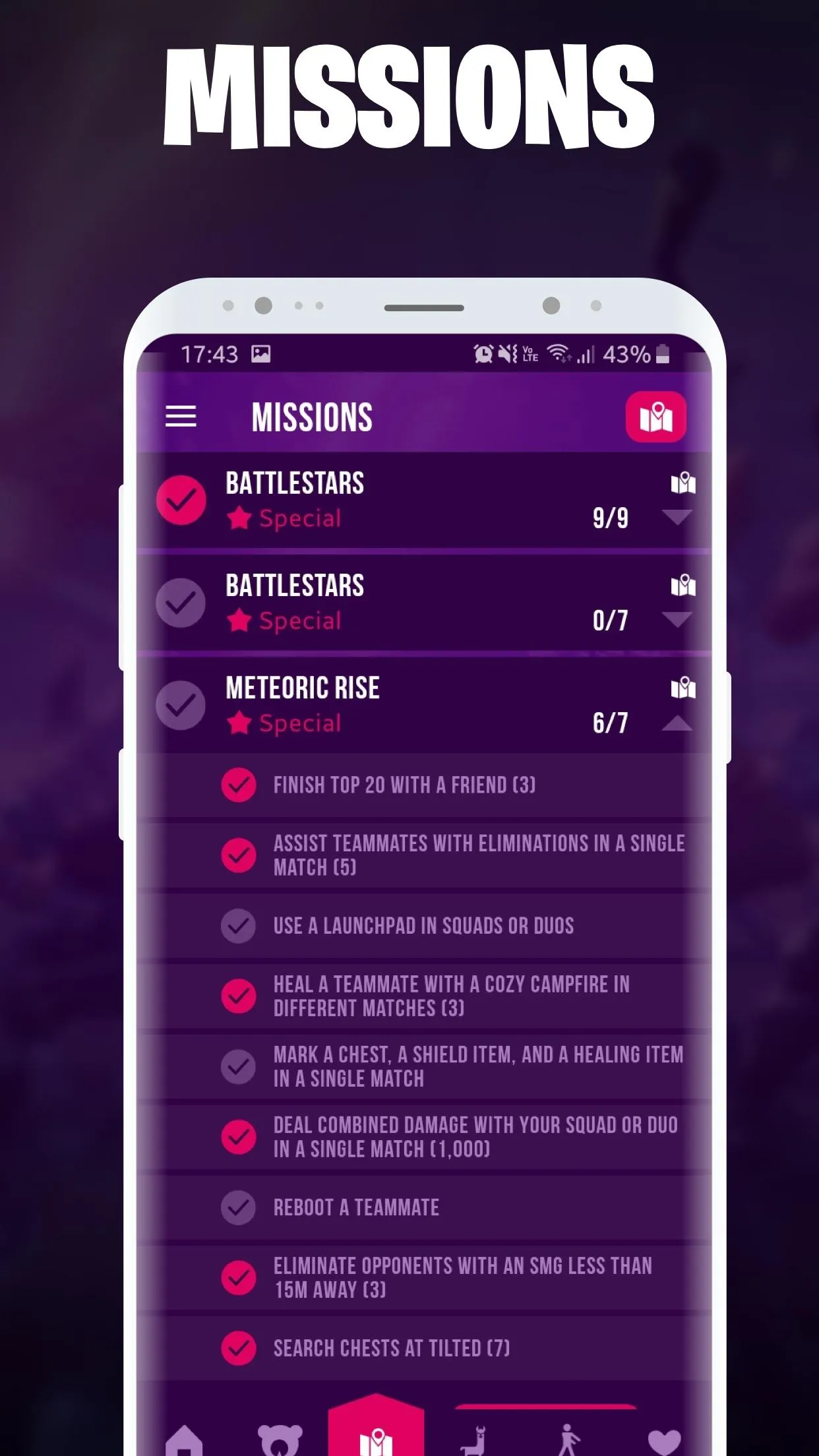 Fstats: Shop, Stars & Missions | Indus Appstore | Screenshot