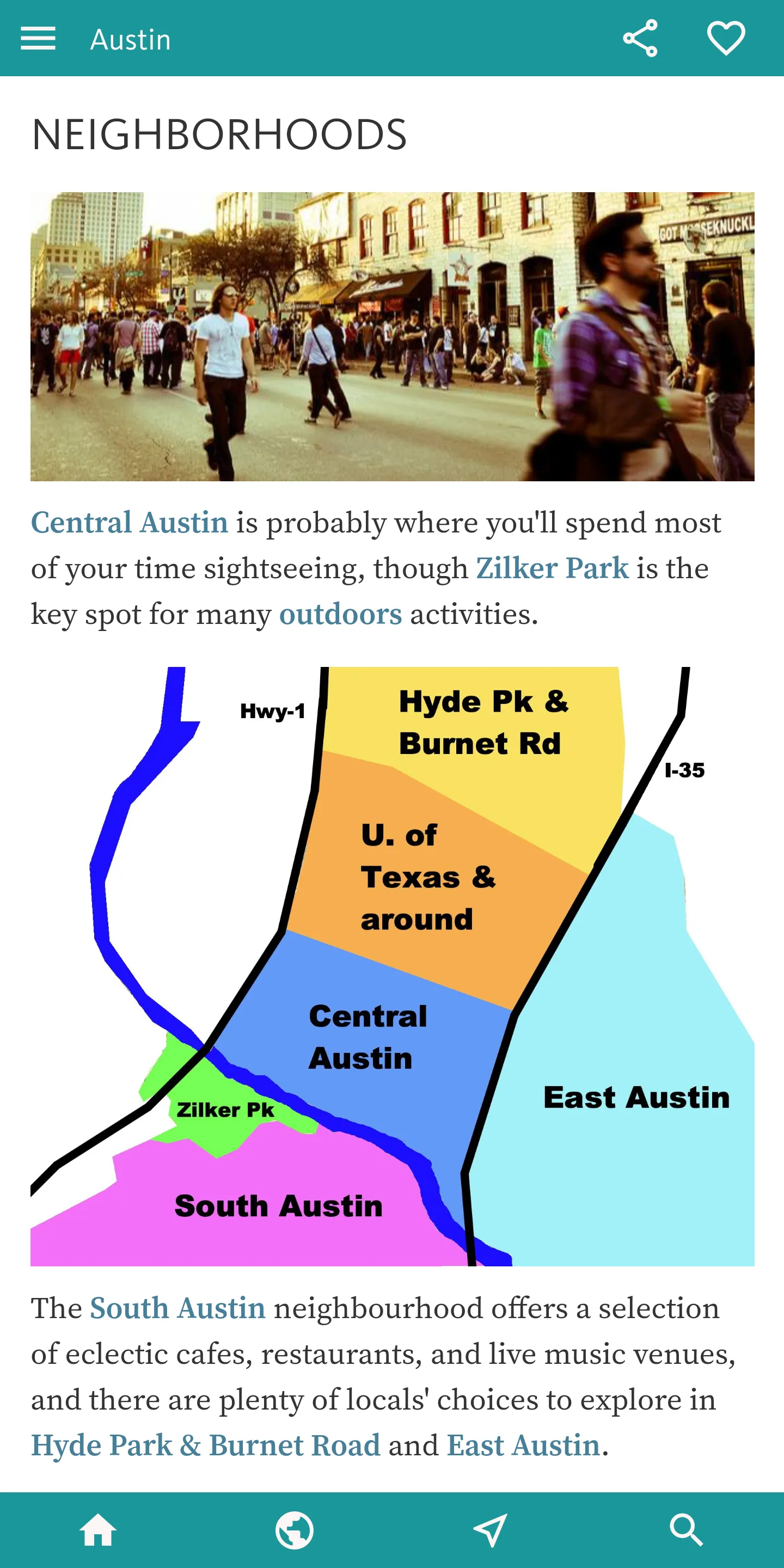 Austin’s Best: US Travel Guide | Indus Appstore | Screenshot