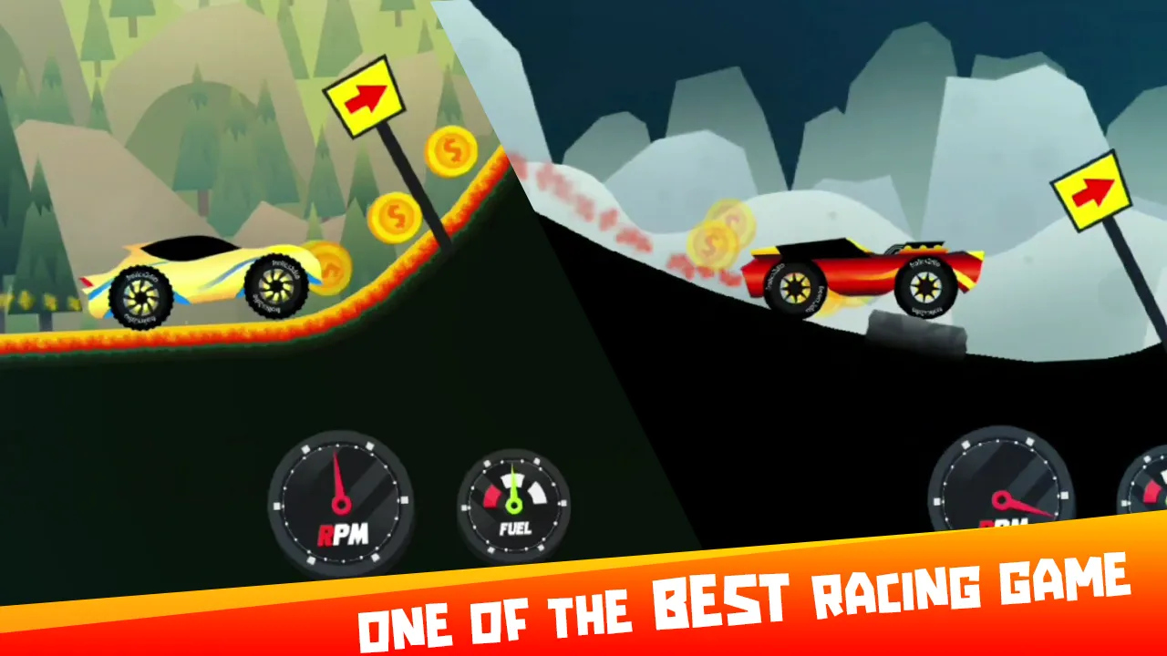 Uphill Climb Racing | Indus Appstore | Screenshot