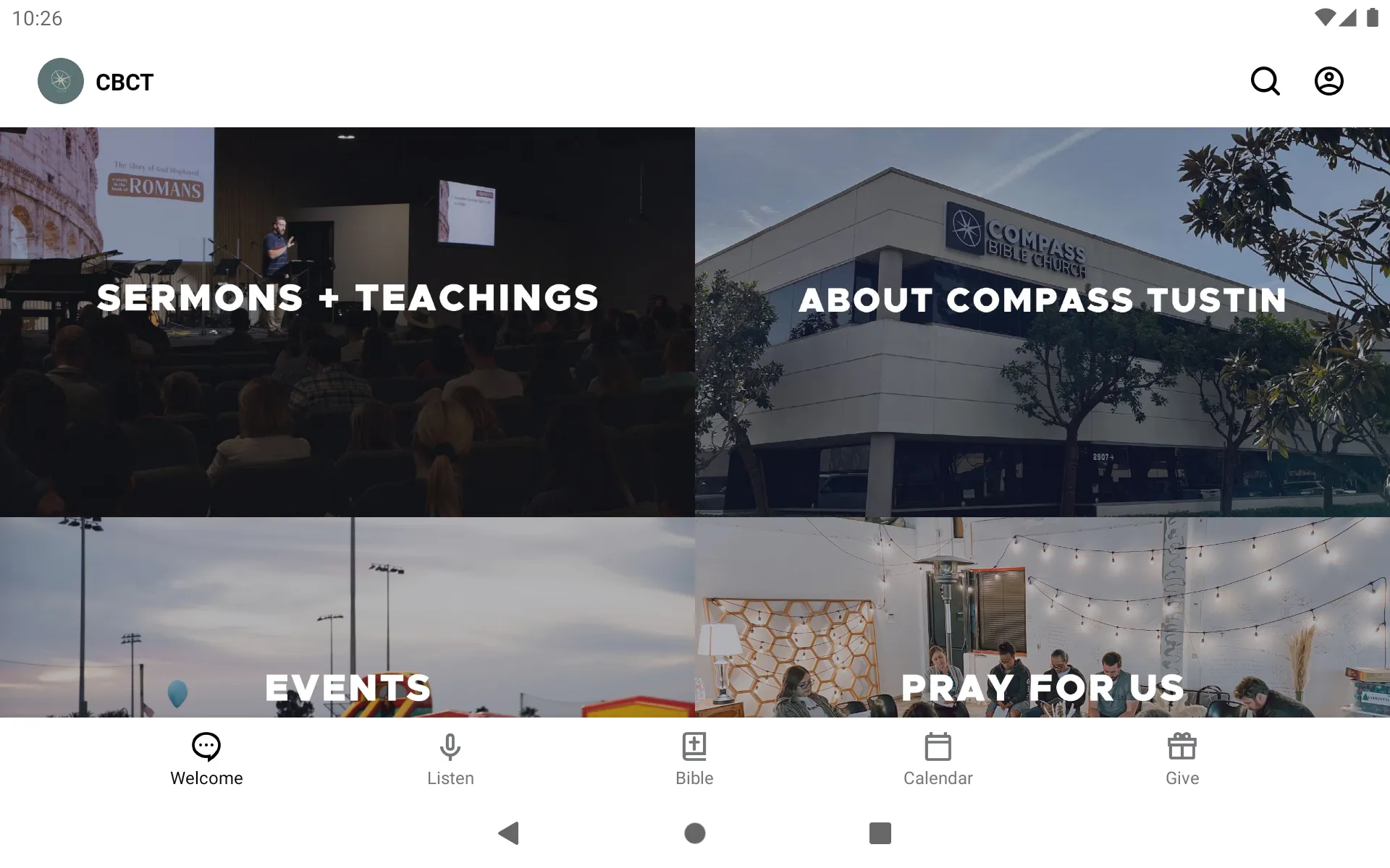 Compass Bible Church Tustin | Indus Appstore | Screenshot