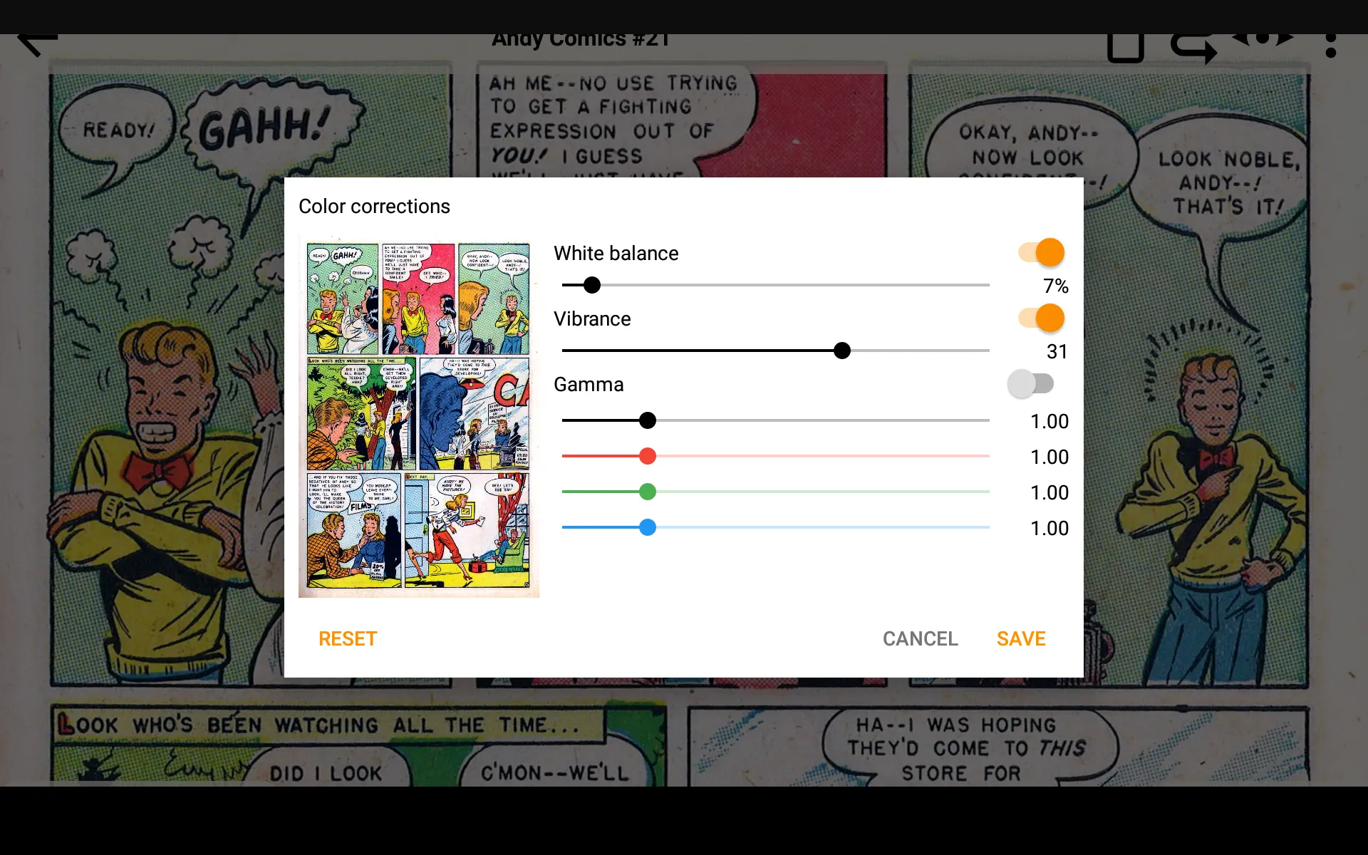 CDisplayEx Comic Reader Lite | Indus Appstore | Screenshot
