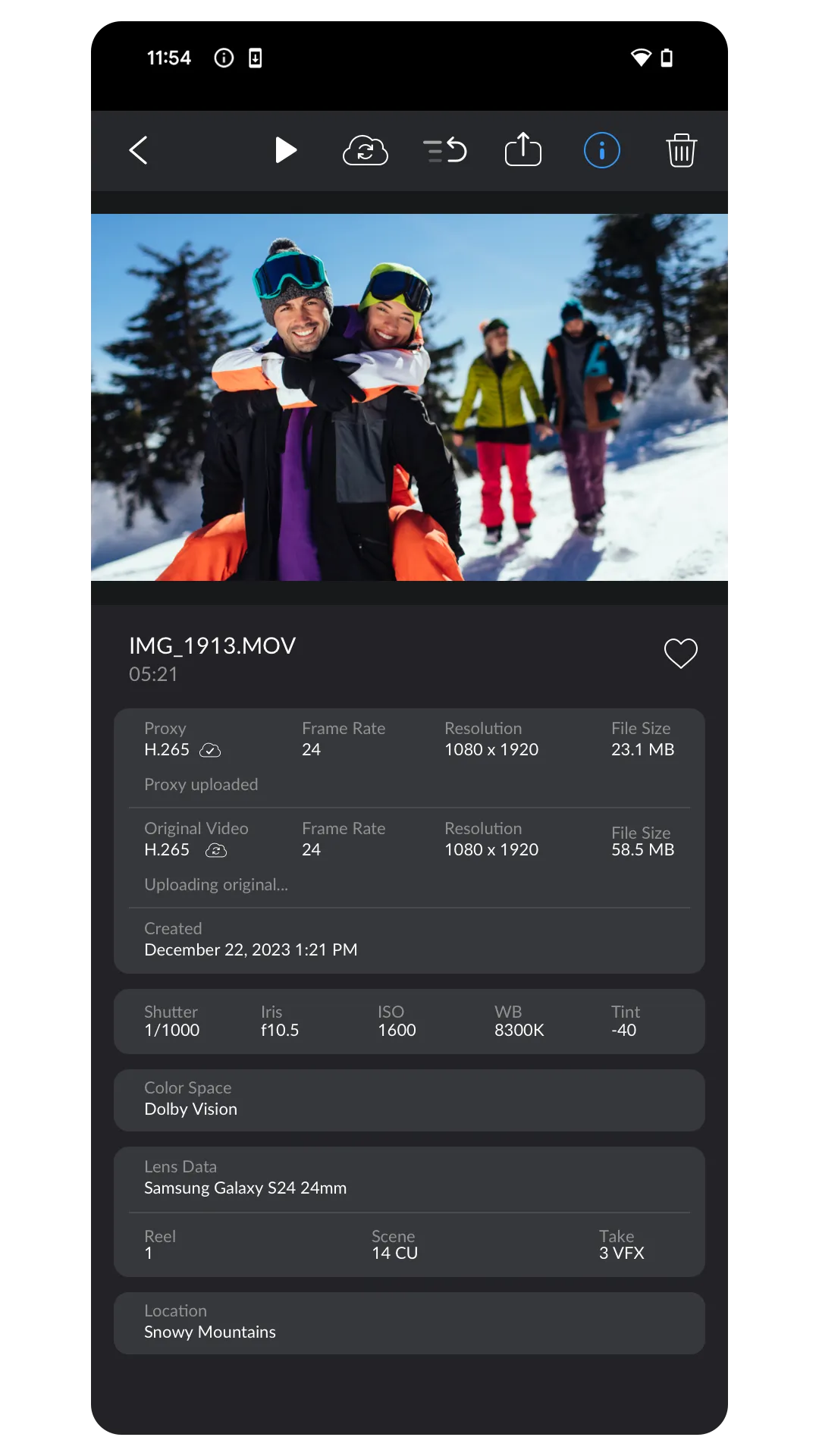 Blackmagic Camera | Indus Appstore | Screenshot