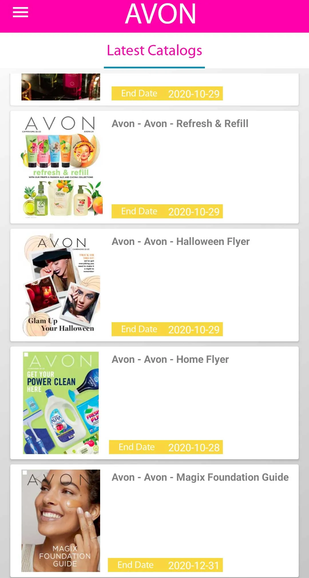 Avon Catalog | Indus Appstore | Screenshot