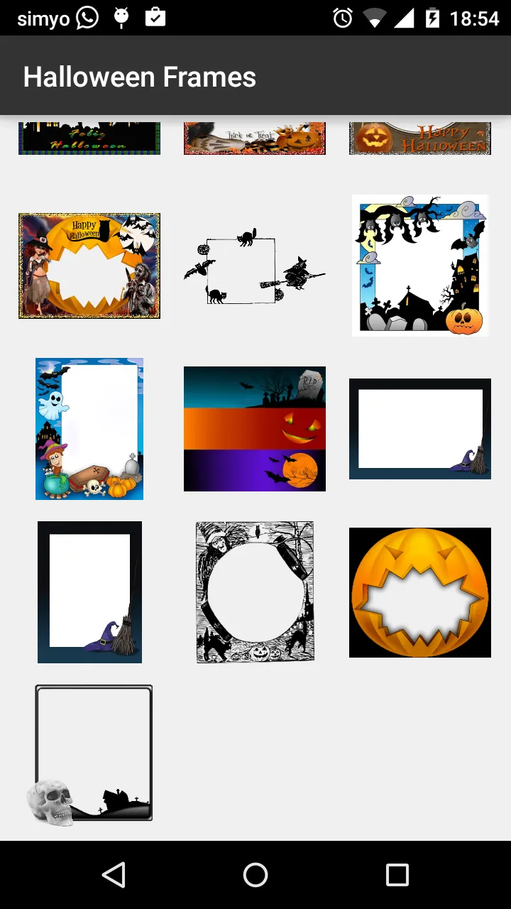 Halloween photo Frames | Indus Appstore | Screenshot