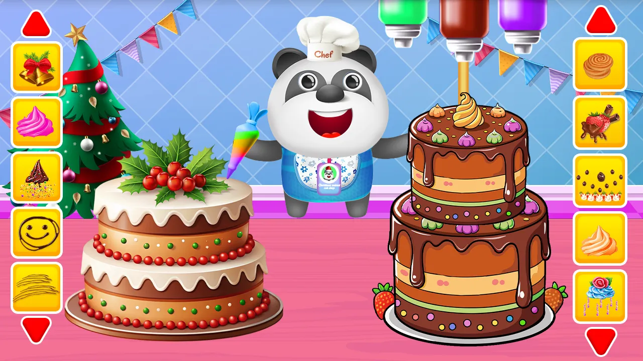 Animals Christmas Cake Cooking | Indus Appstore | Screenshot