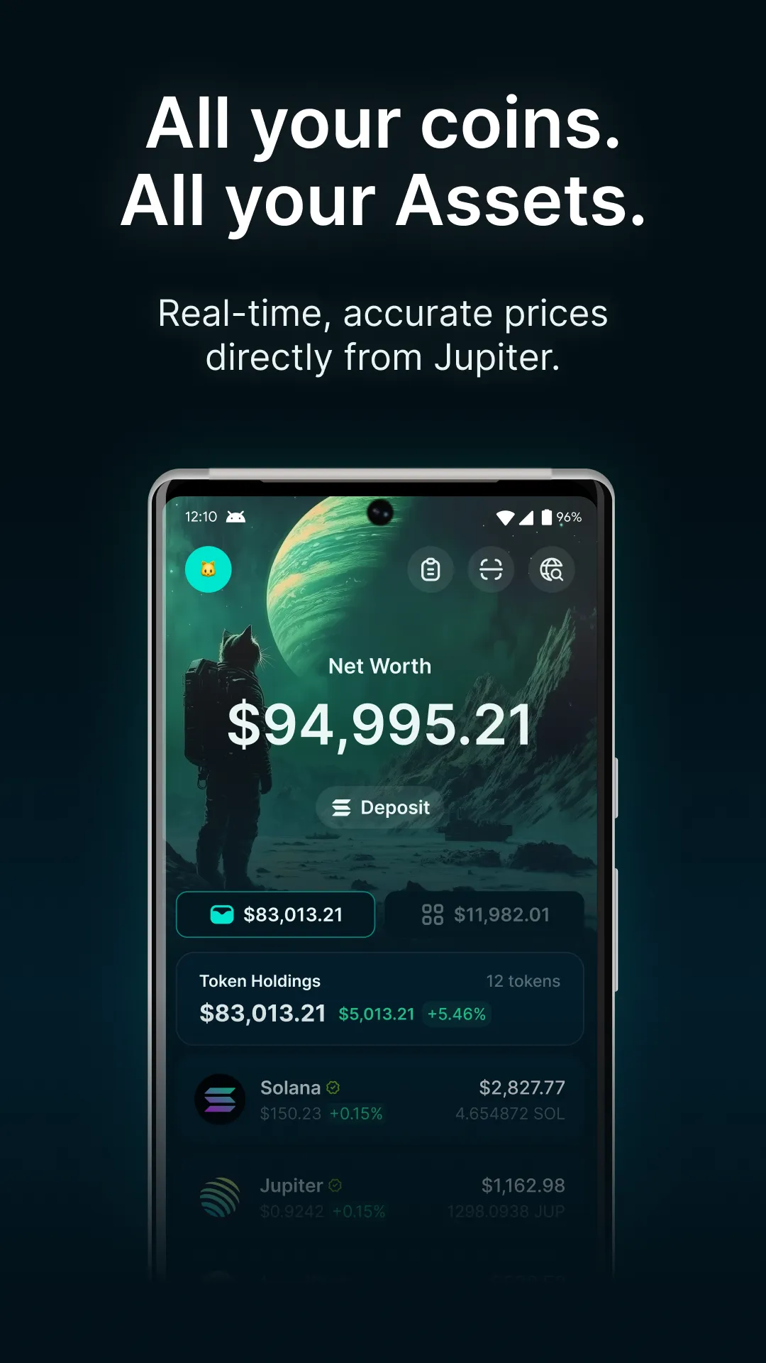 Jupiter Mobile - Solana Wallet | Indus Appstore | Screenshot