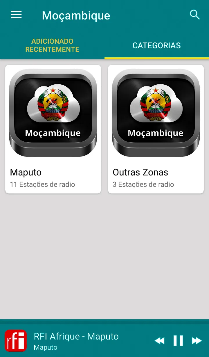 Radio Mozambique | Indus Appstore | Screenshot