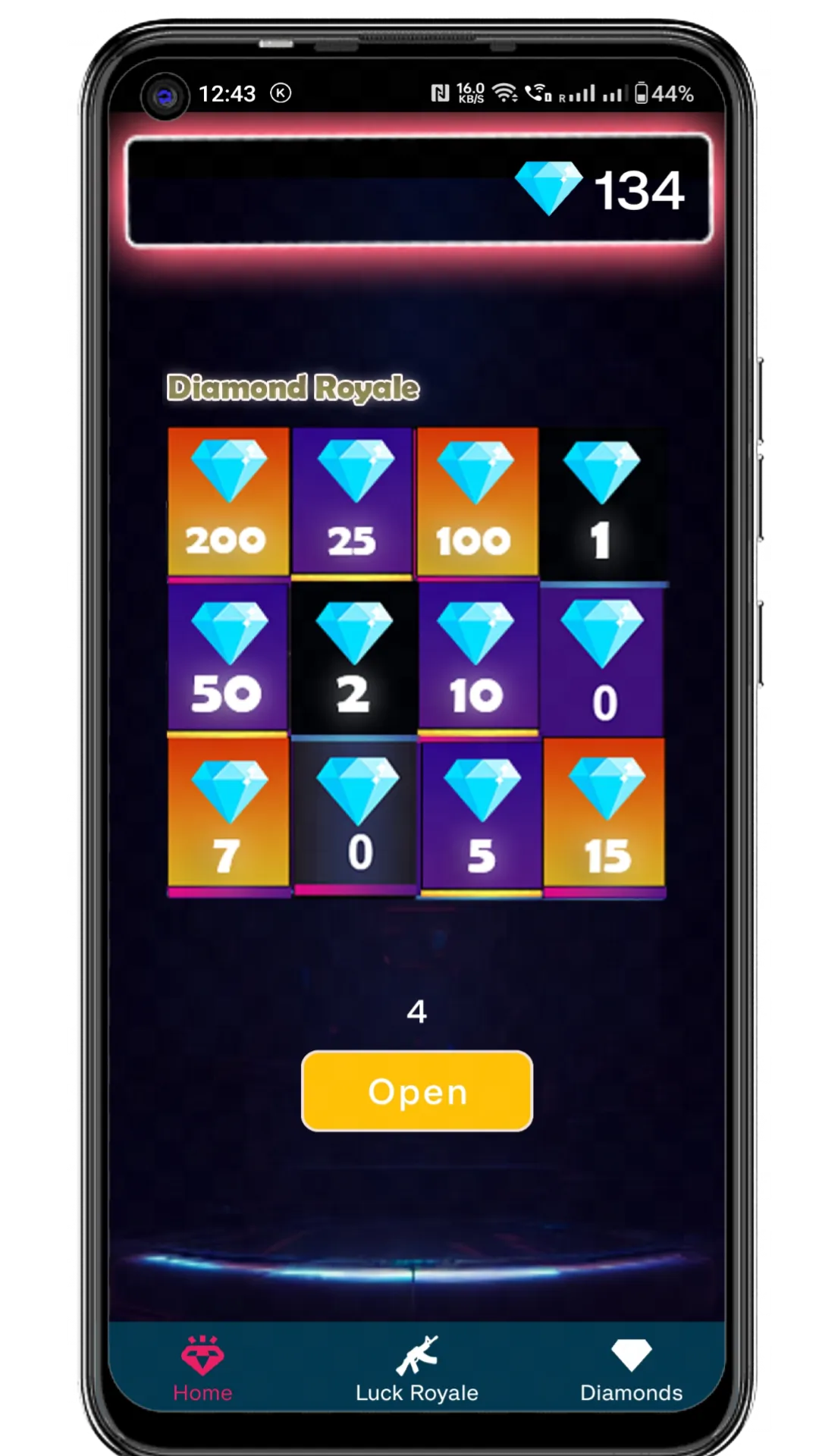 FFF Diamonds - Diamond Royale | Indus Appstore | Screenshot