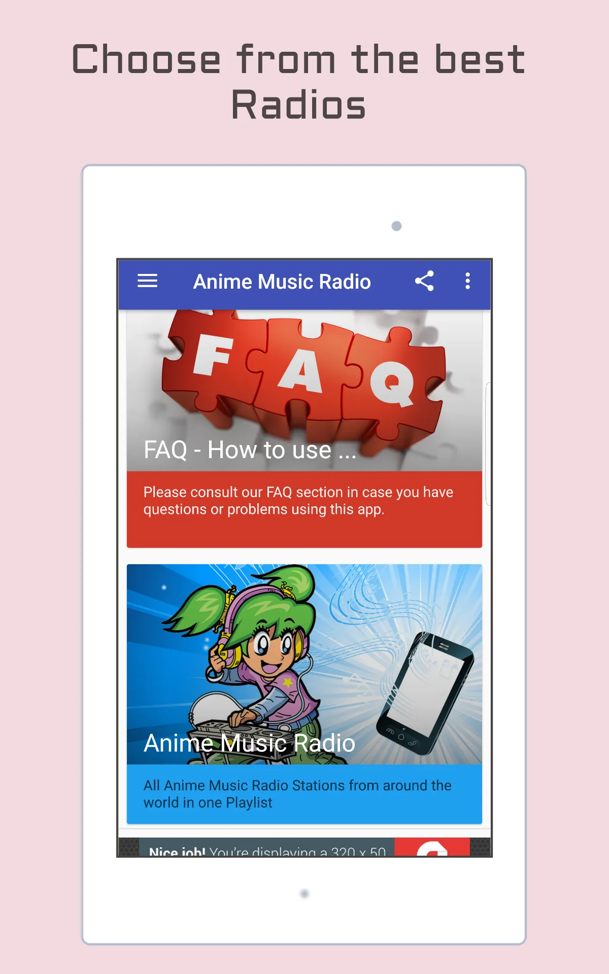 Anime Radio Music Soundtracks | Indus Appstore | Screenshot