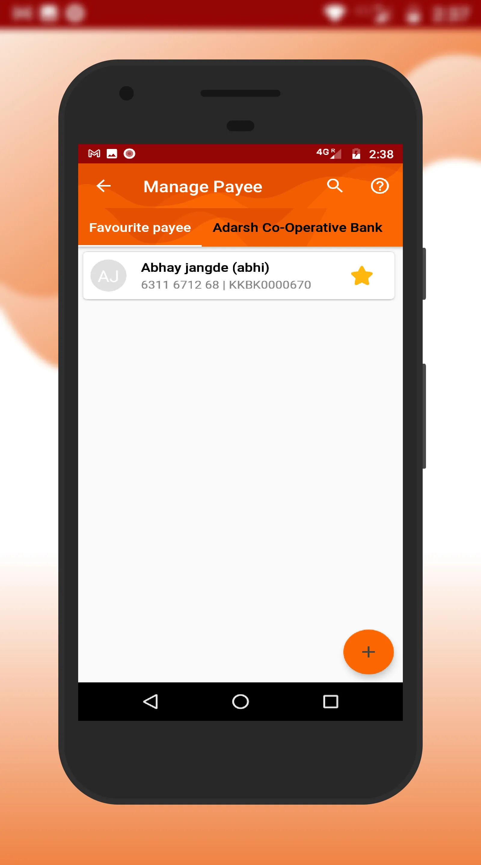 Adarsh Bank - Mobile Banking | Indus Appstore | Screenshot