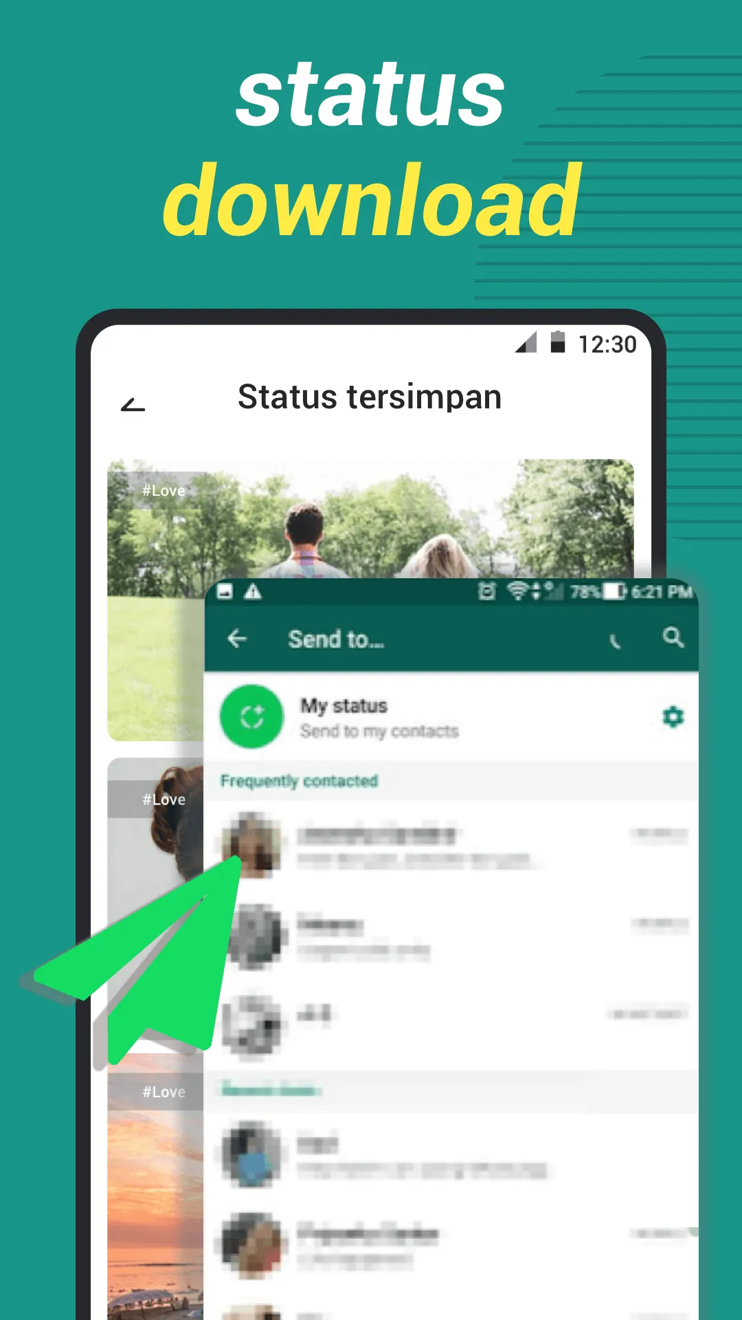 Status Video Down&Saver | Indus Appstore | Screenshot