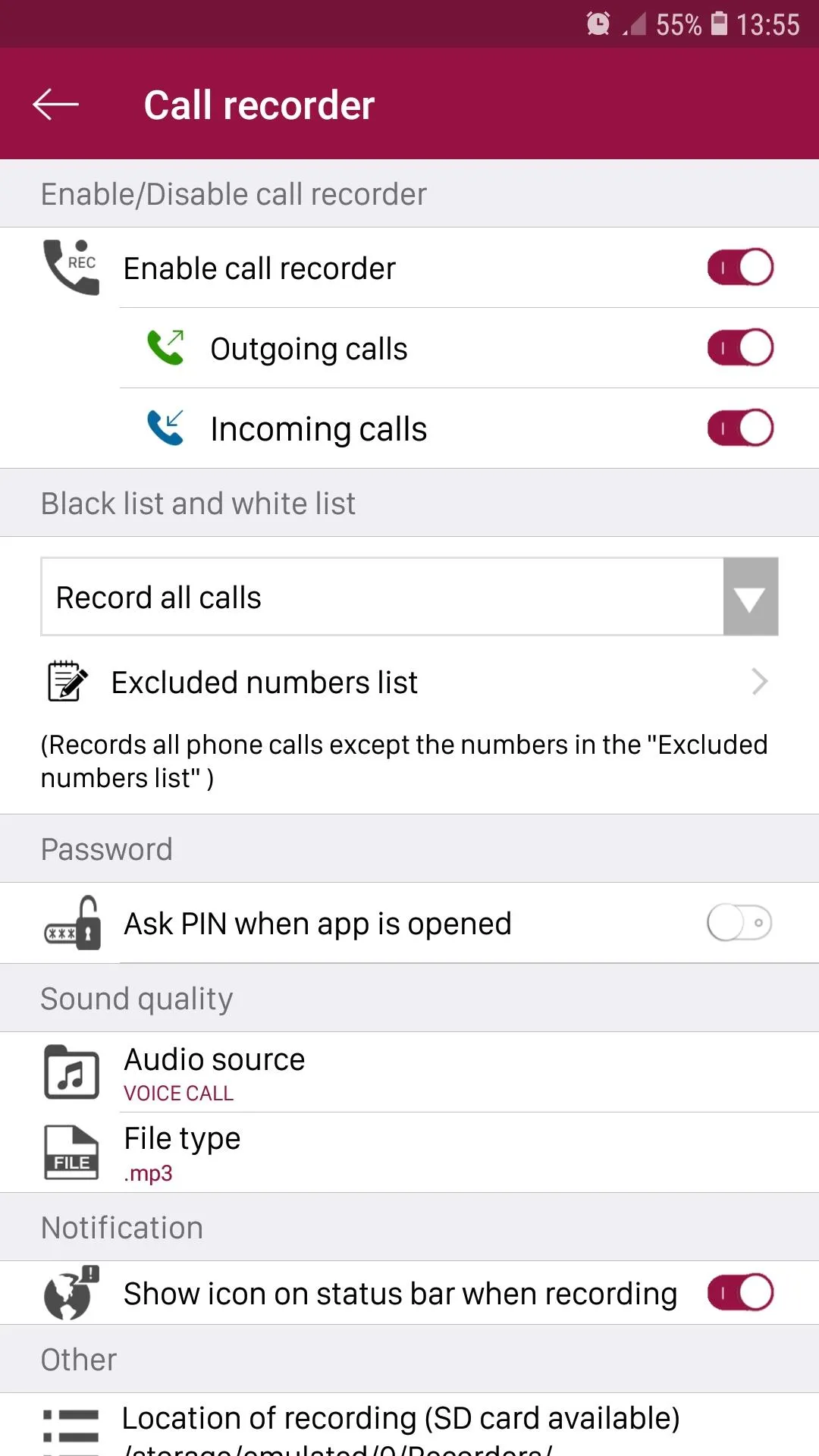 call recorder | Indus Appstore | Screenshot