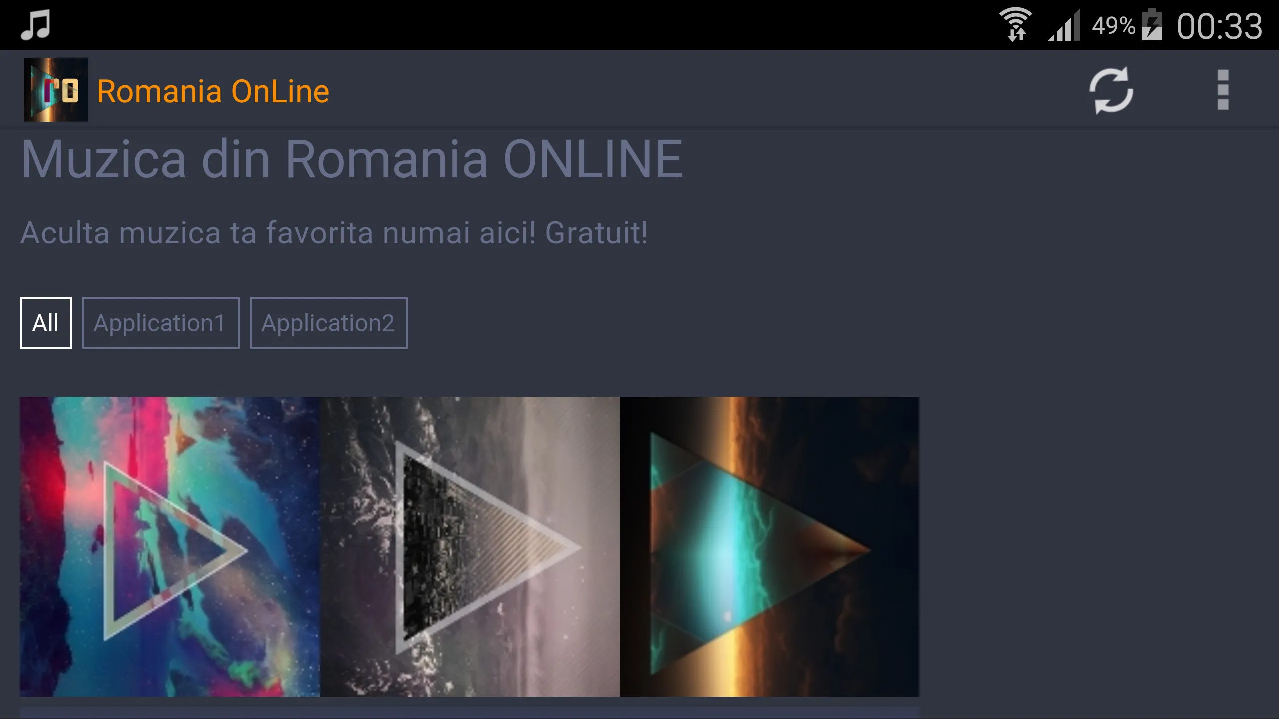 Romania este OnLine | Indus Appstore | Screenshot