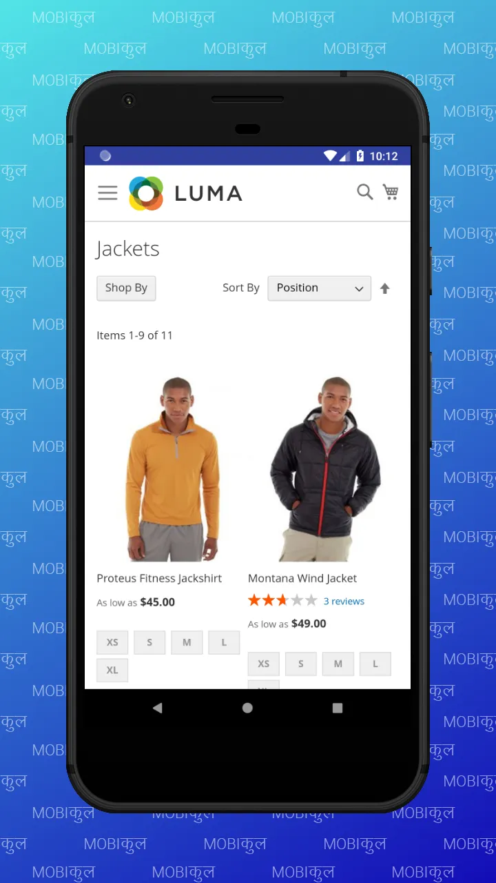 Magento 2 Hybrid Mobile App | Indus Appstore | Screenshot