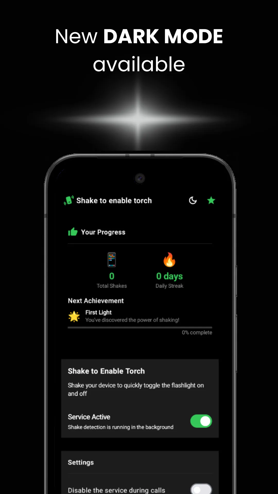 Shake to Enable Torch | Indus Appstore | Screenshot