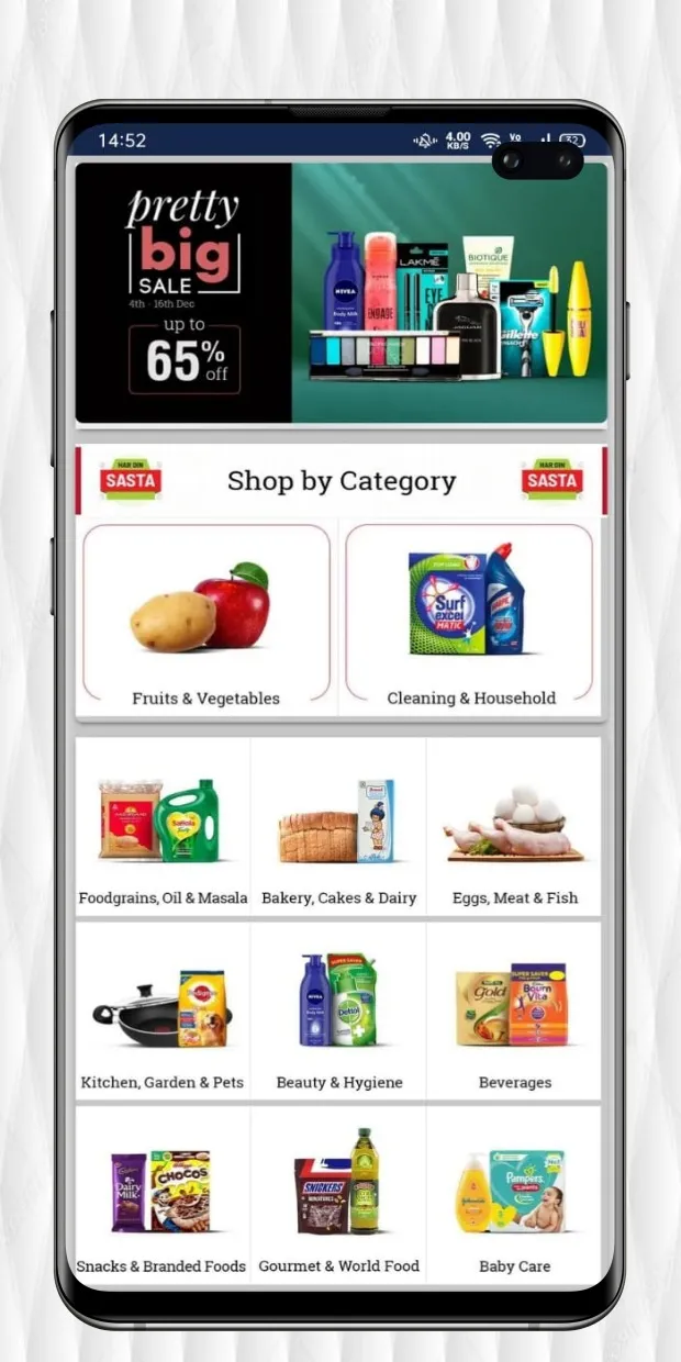 Grocery Shopping App Grofers B | Indus Appstore | Screenshot