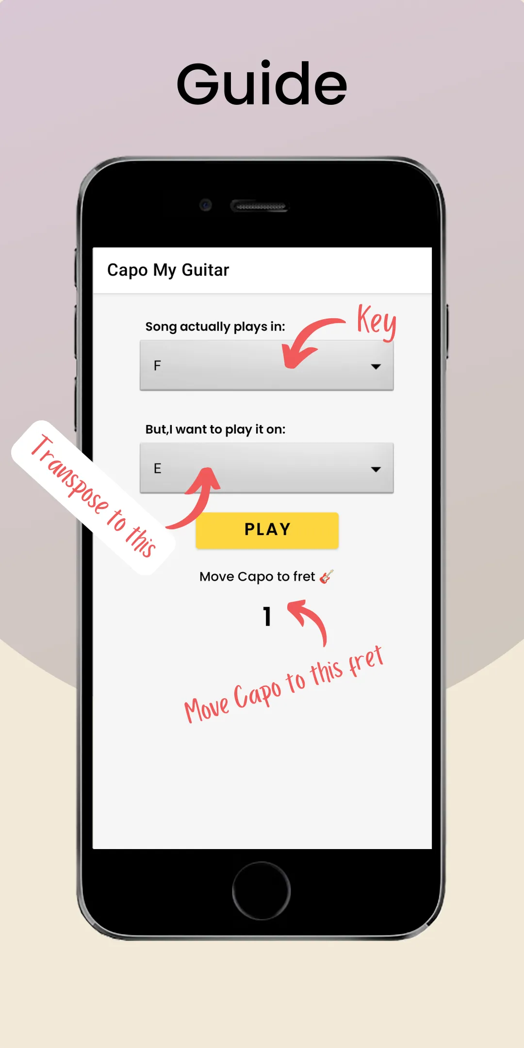 Capo My Guitar | Indus Appstore | Screenshot