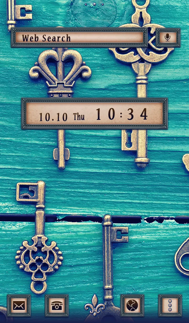 Antique Keys Theme | Indus Appstore | Screenshot