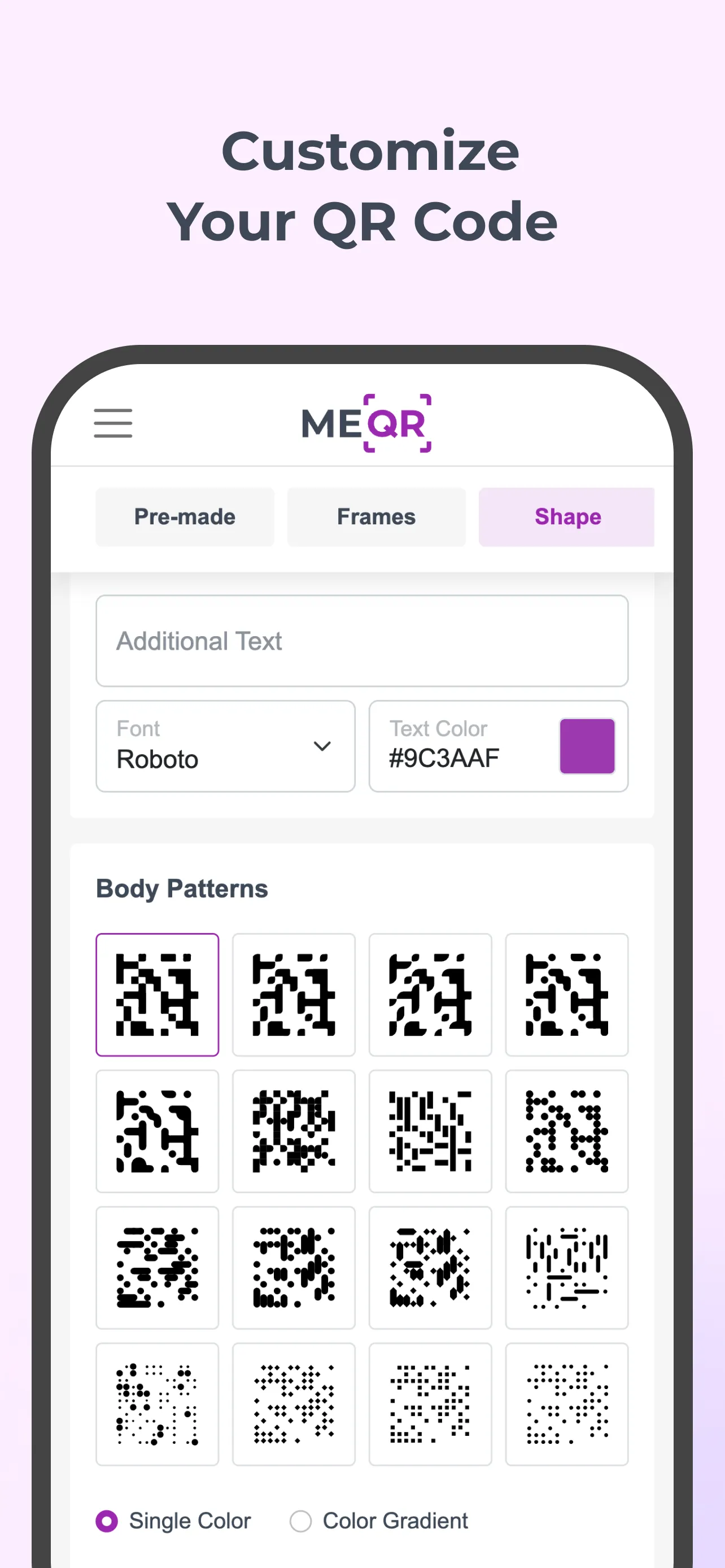 ME-QR: QR Code Generator | Indus Appstore | Screenshot