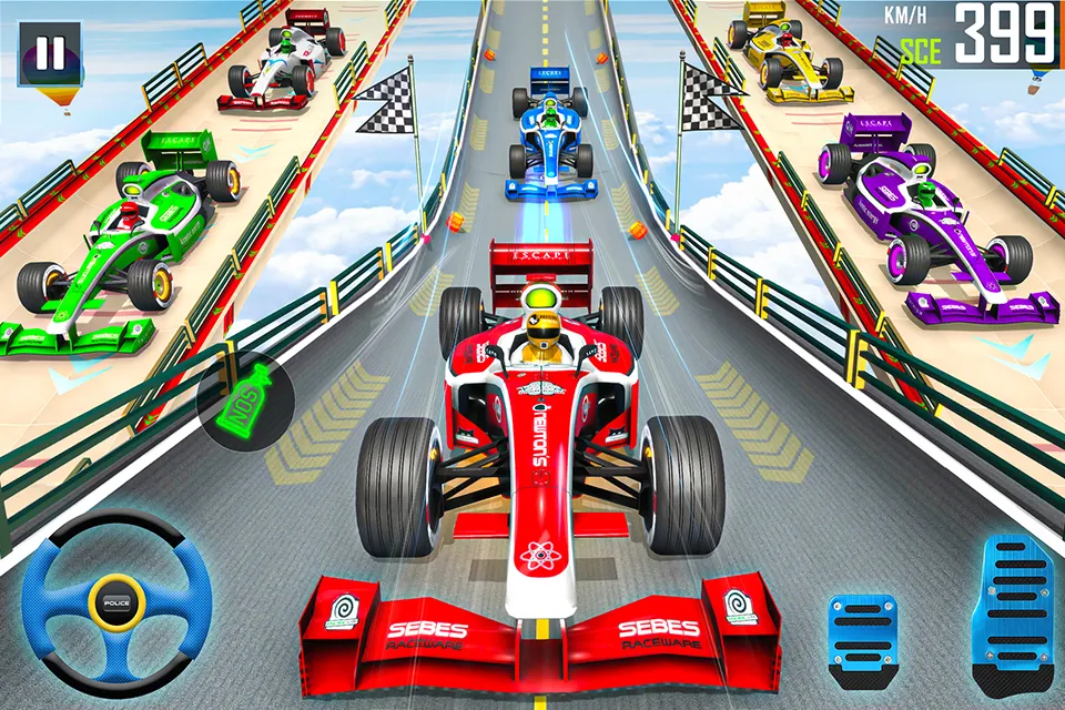 Formula Car Stunts - Car Games | Indus Appstore | Screenshot