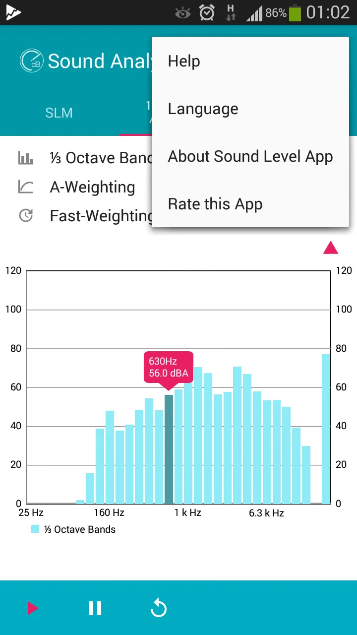 Sound Analyzer App | Indus Appstore | Screenshot