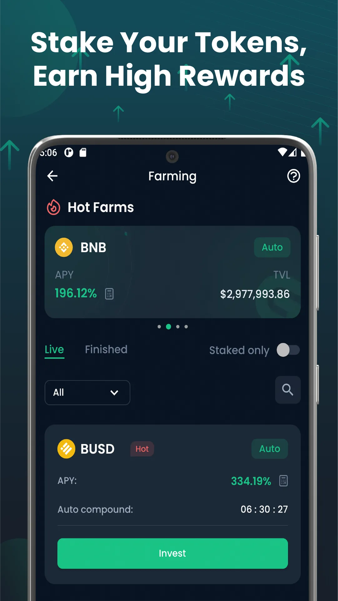 Position Exchange: DEX & DeFi | Indus Appstore | Screenshot