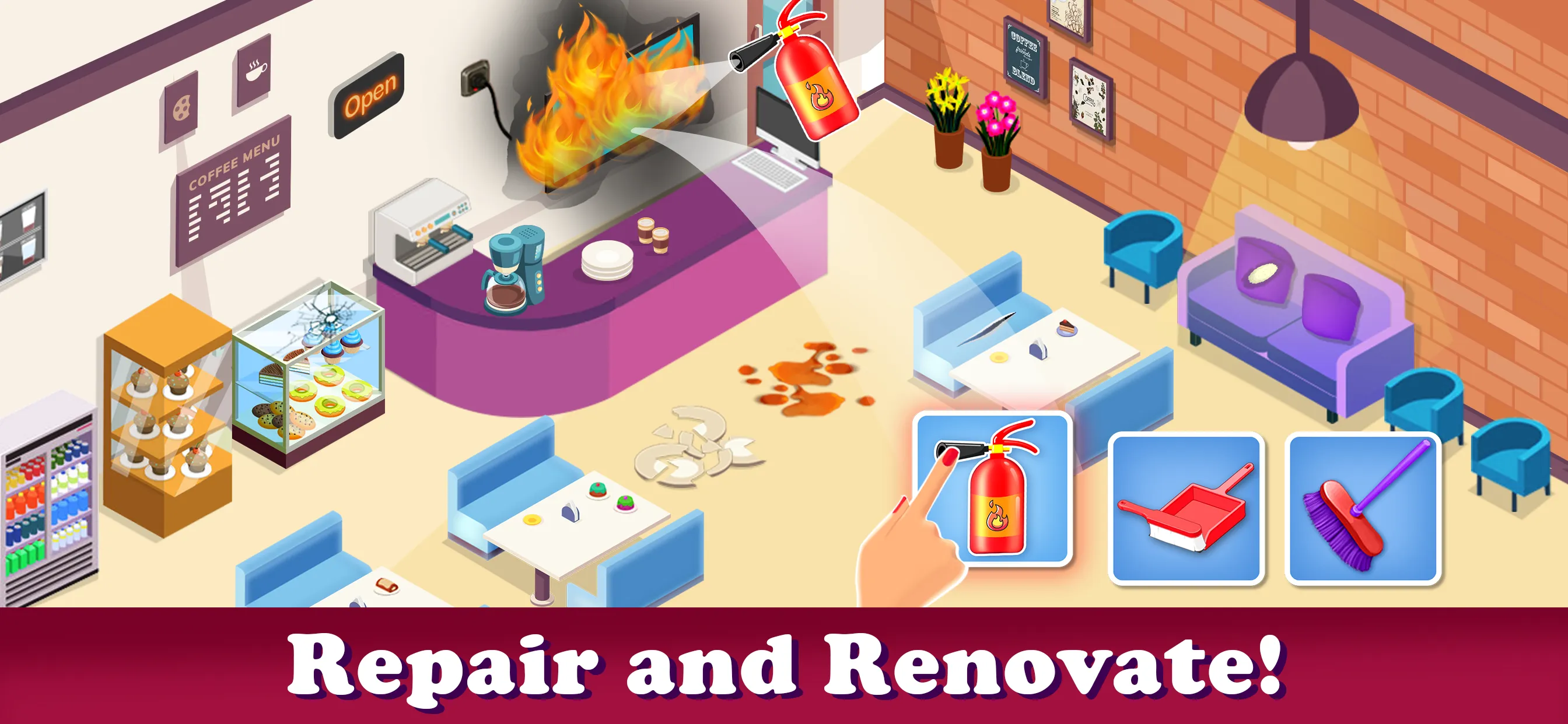 Fix It Boys - Home Design Game | Indus Appstore | Screenshot