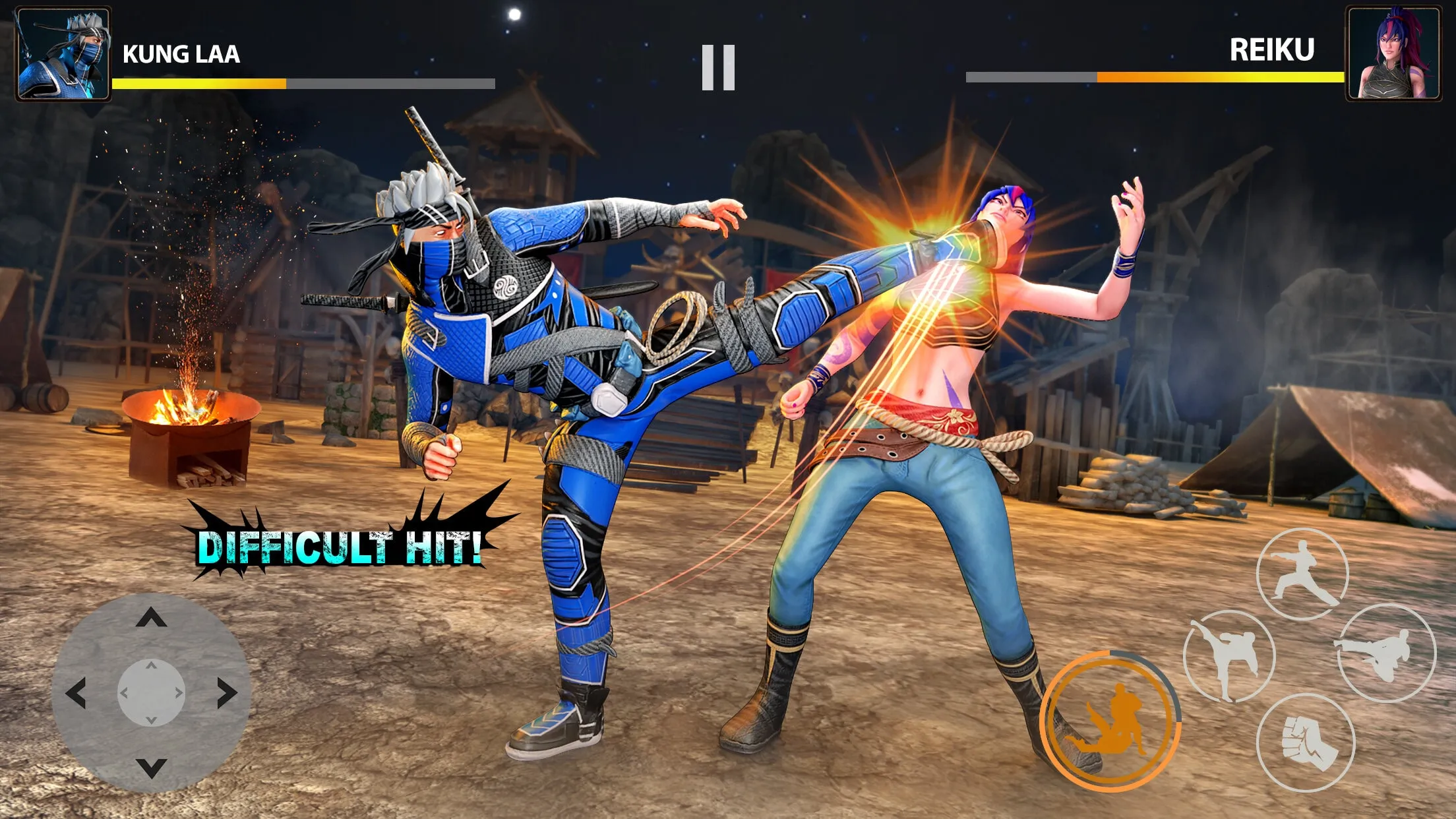 Ninja Clash: Karate Fighters | Indus Appstore | Screenshot