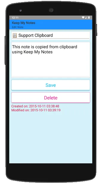 Keep My Notes | Indus Appstore | Screenshot