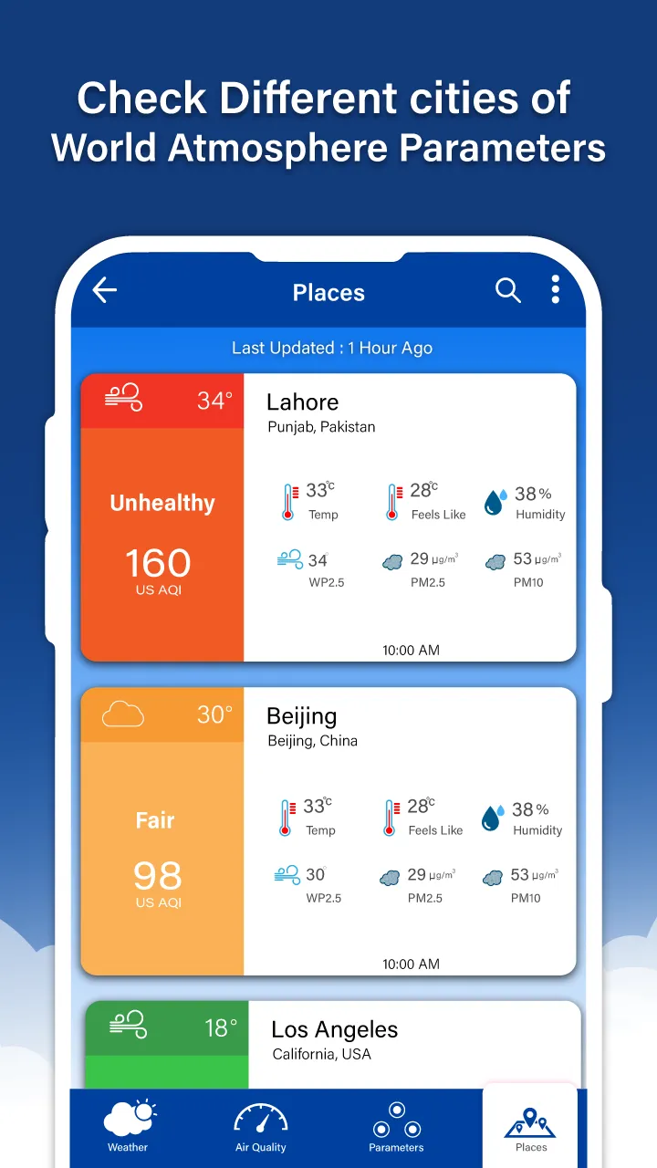 Air Quality Index Monitor App | Indus Appstore | Screenshot