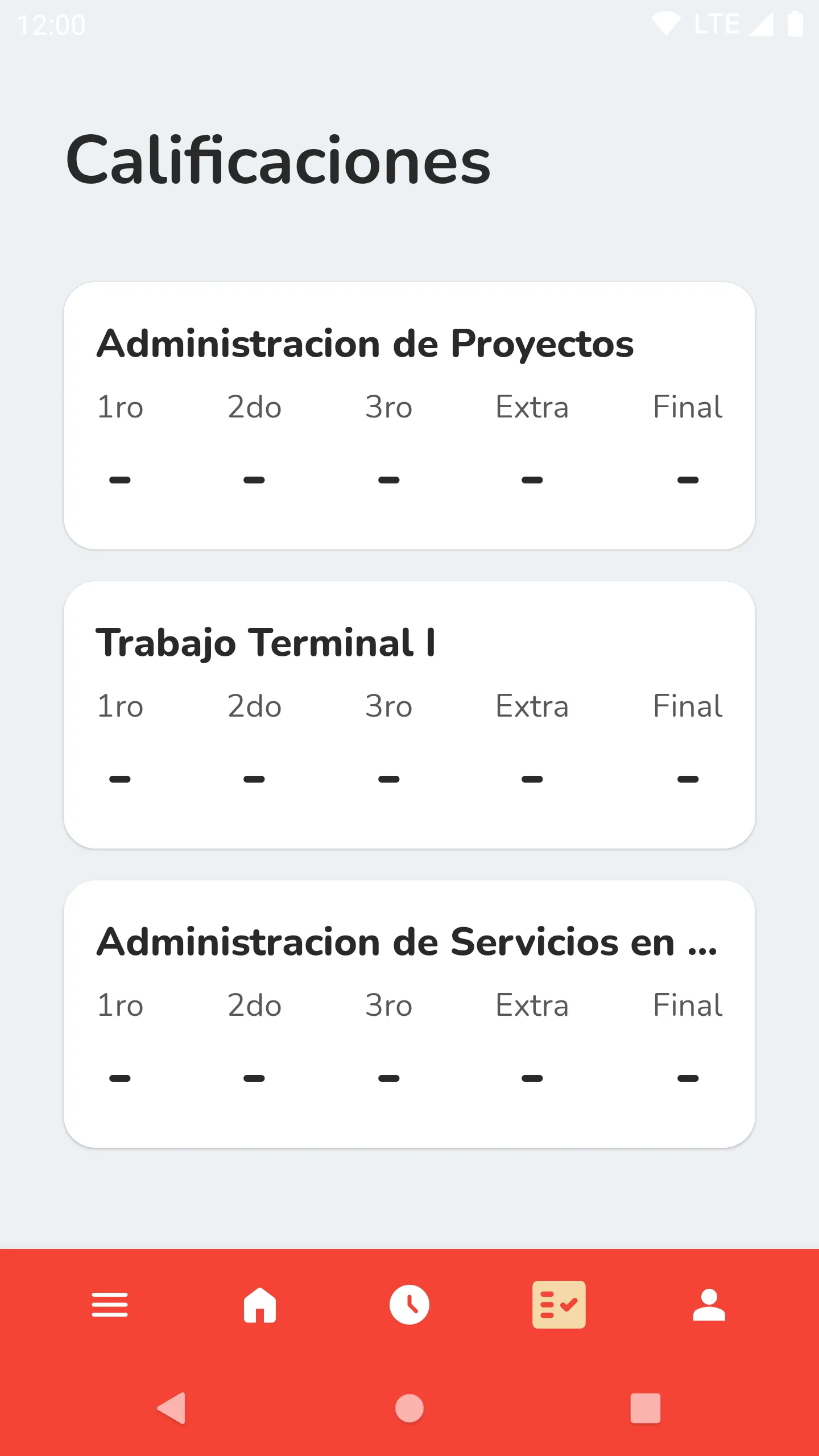 SAES para Alumnos | Indus Appstore | Screenshot