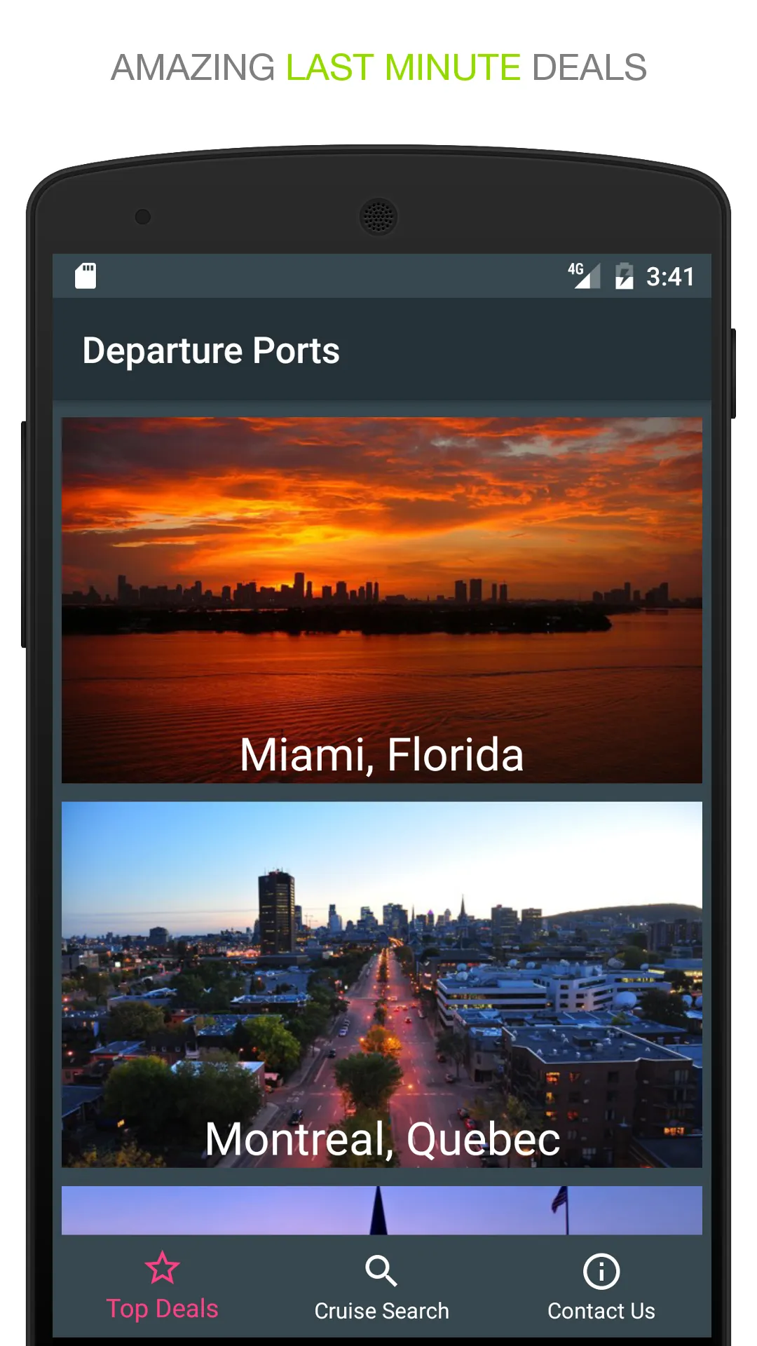 Cruise Deals | Indus Appstore | Screenshot