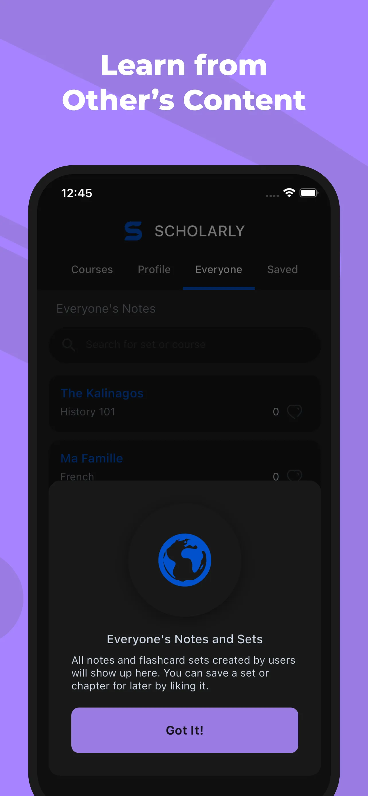 Scholarly - Flashcards, Notes | Indus Appstore | Screenshot