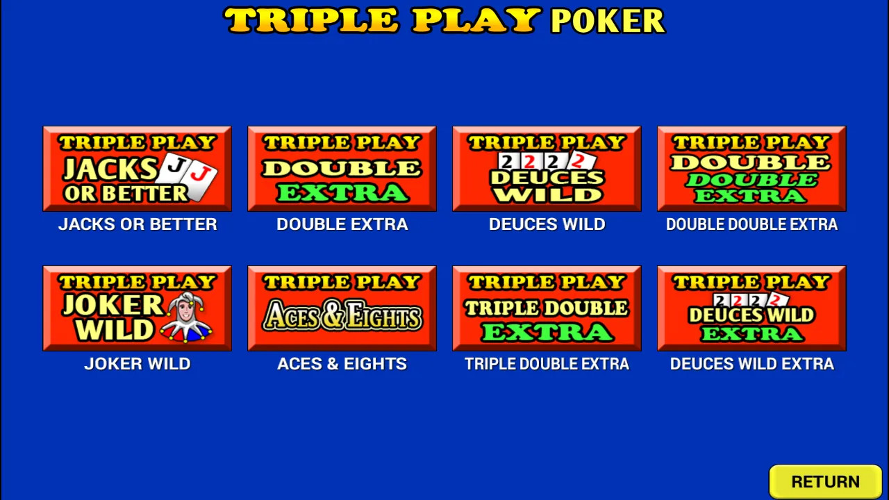 Triple Play Poker | Indus Appstore | Screenshot