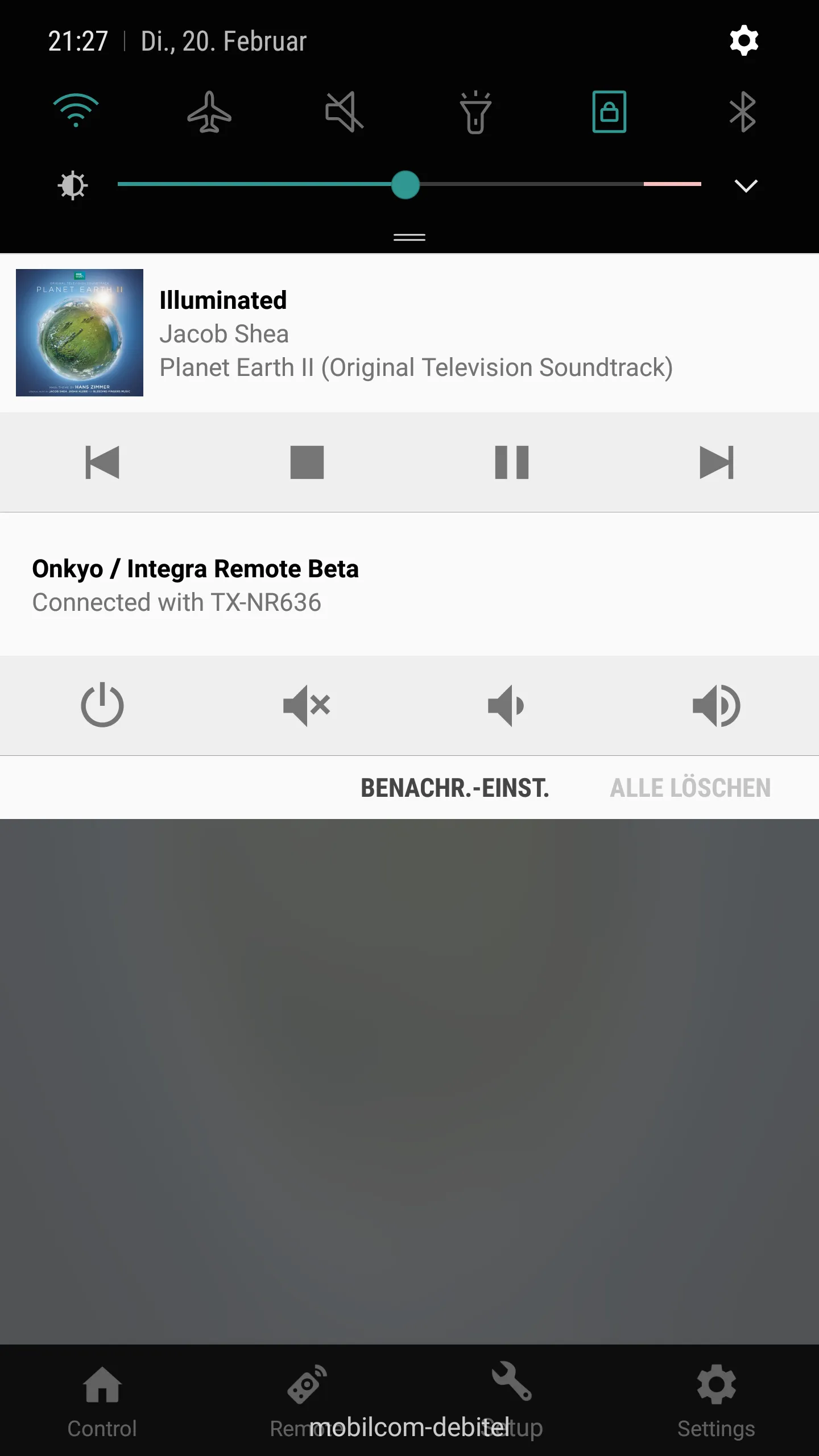 Remote for Onkyo / Integra | Indus Appstore | Screenshot