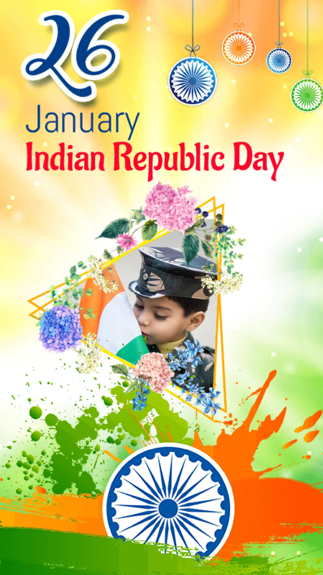 Republic Day Photo Frame 2025 | Indus Appstore | Screenshot