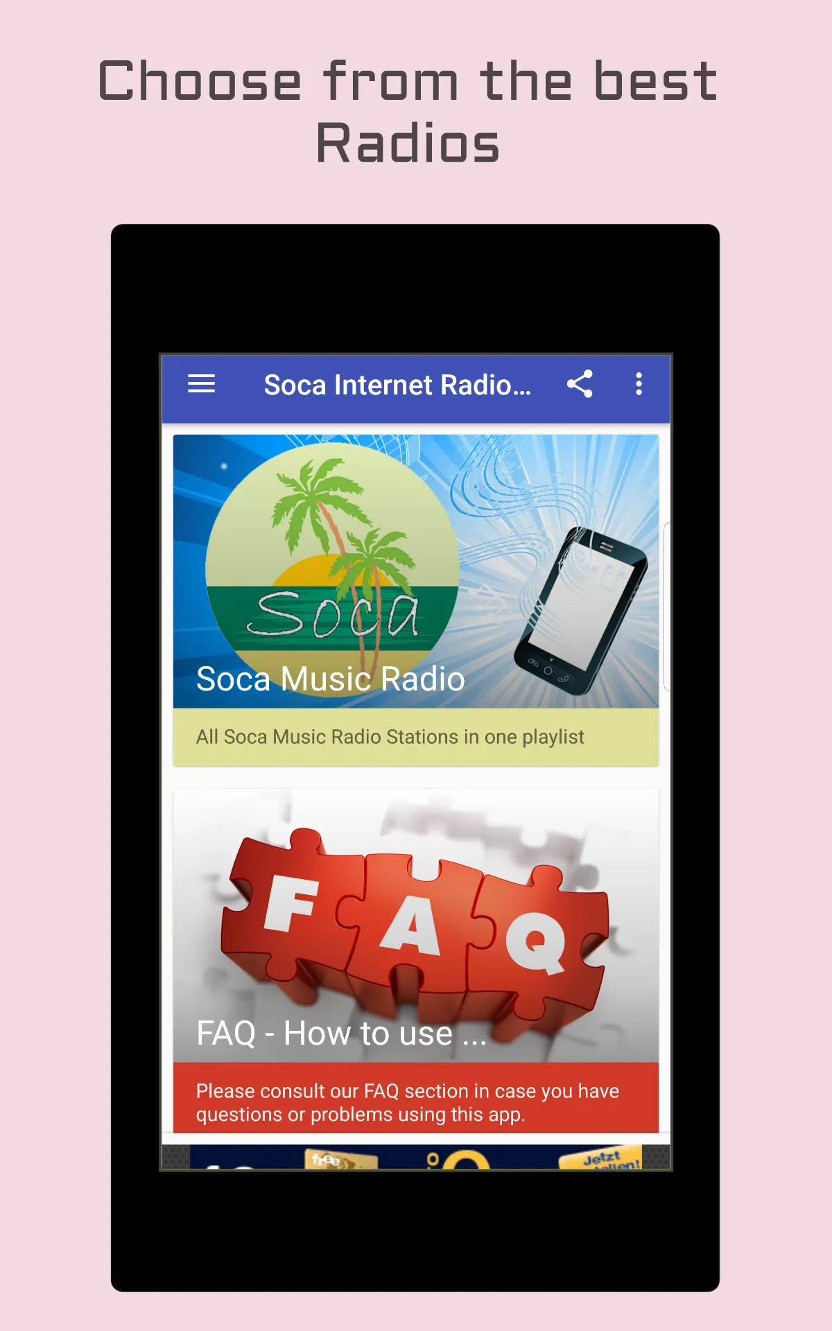 Soca Music Radio Stations | Indus Appstore | Screenshot