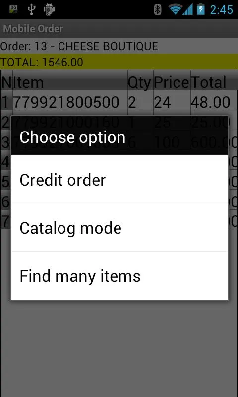 Cloud-In-Hand® Mobile Order | Indus Appstore | Screenshot