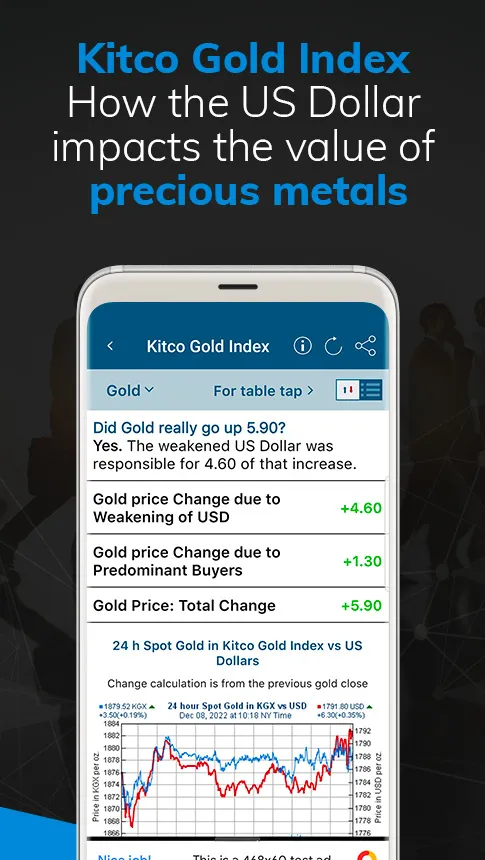 Gold Live! Gold Price, Silver | Indus Appstore | Screenshot