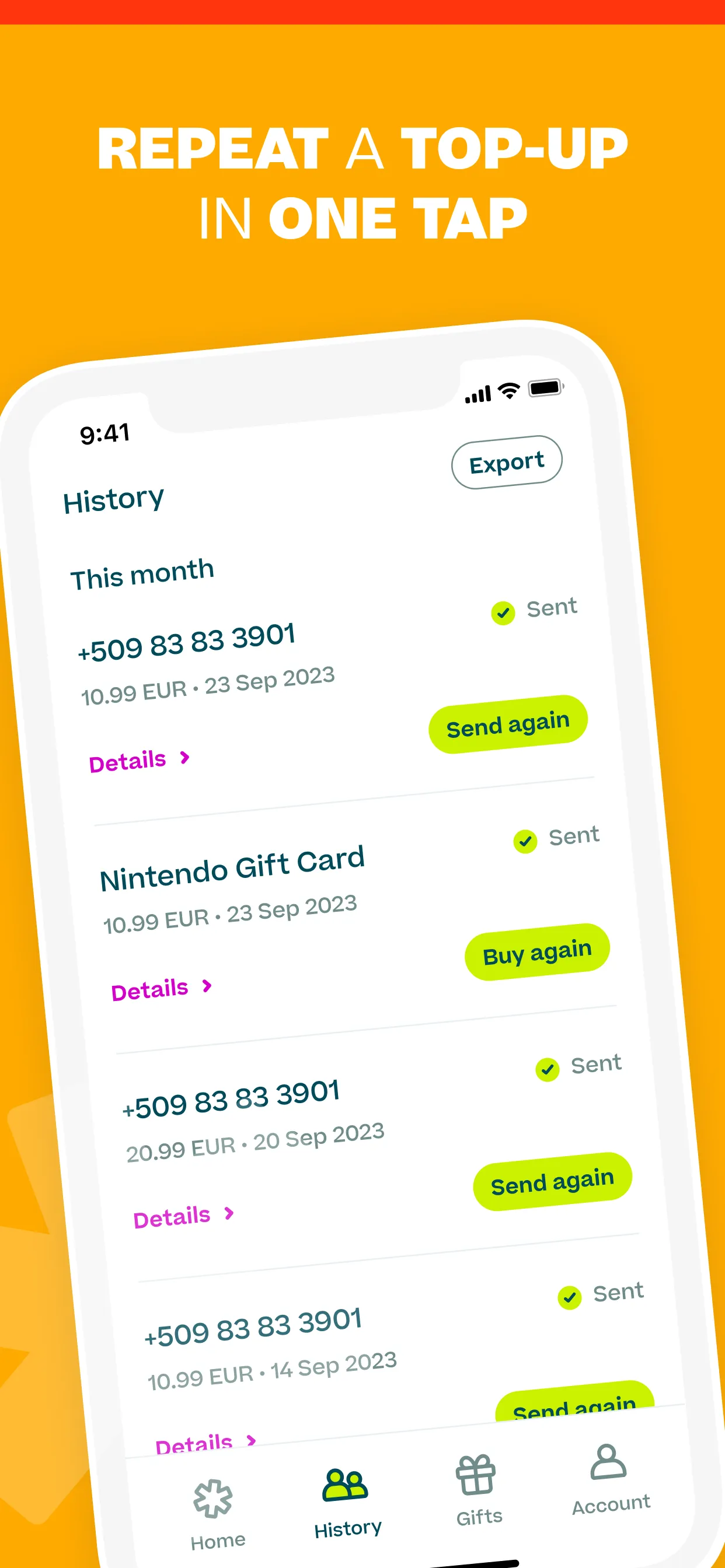 Ding Top-up: Mobile Recharge | Indus Appstore | Screenshot