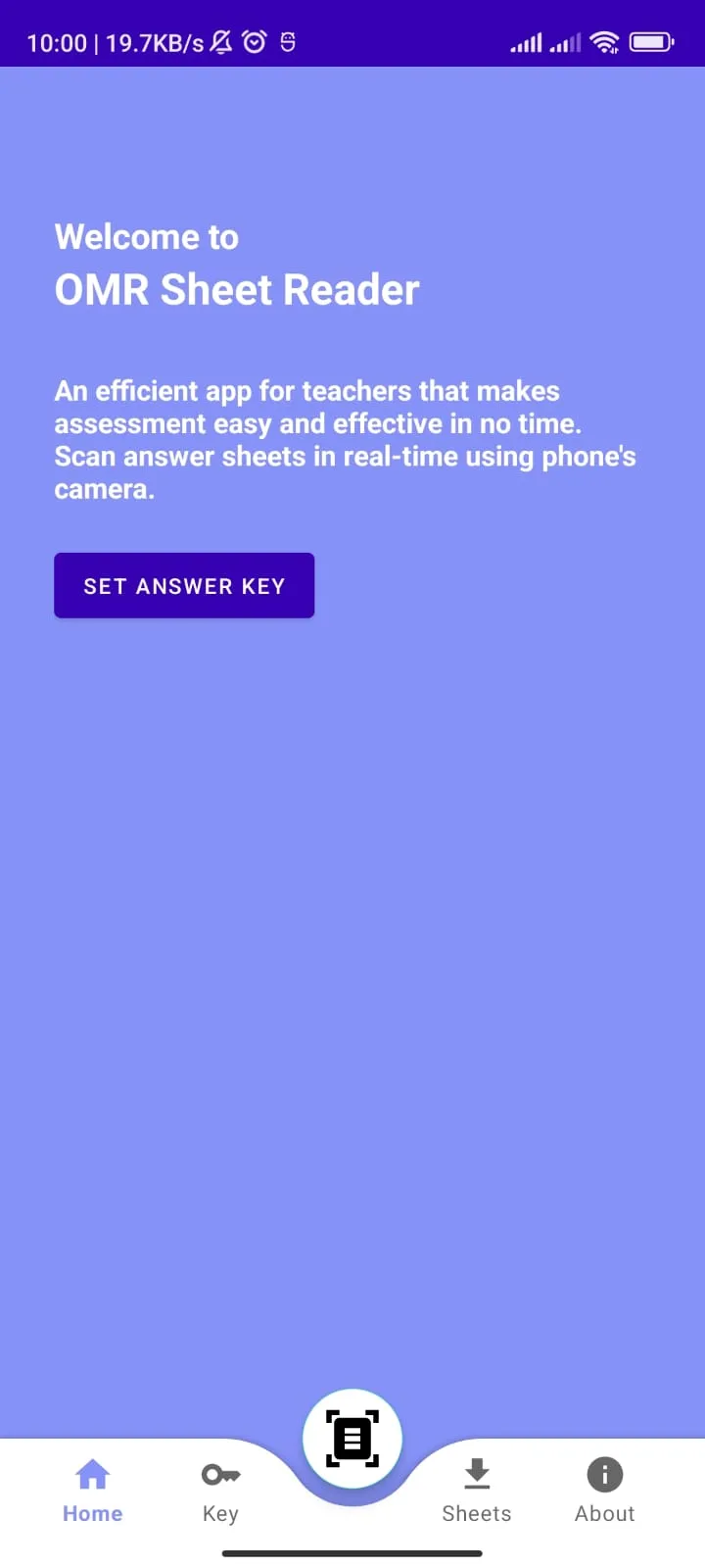 OMR Sheet Reader | Indus Appstore | Screenshot