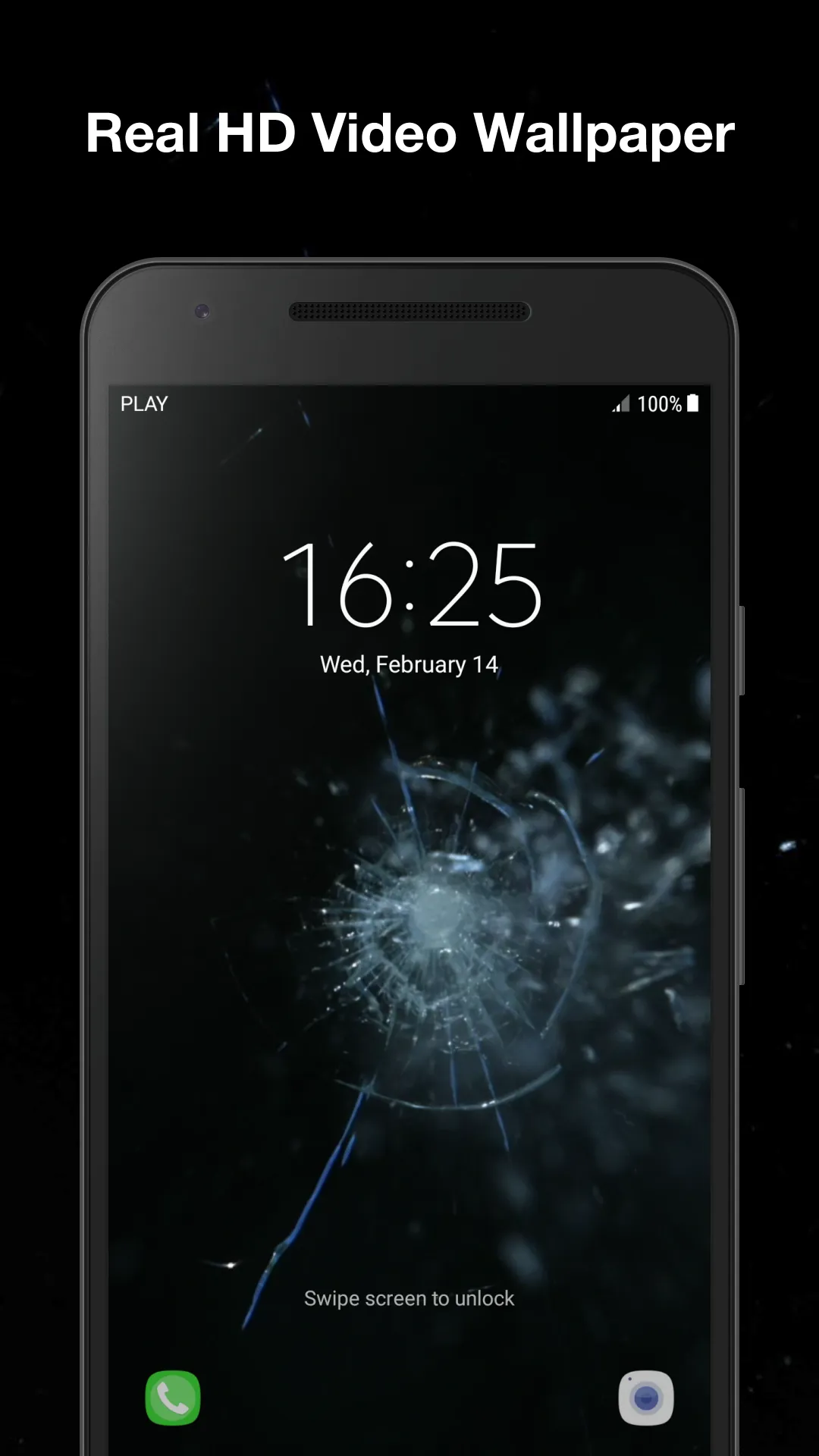 Black Glass Live Wallpaper | Indus Appstore | Screenshot