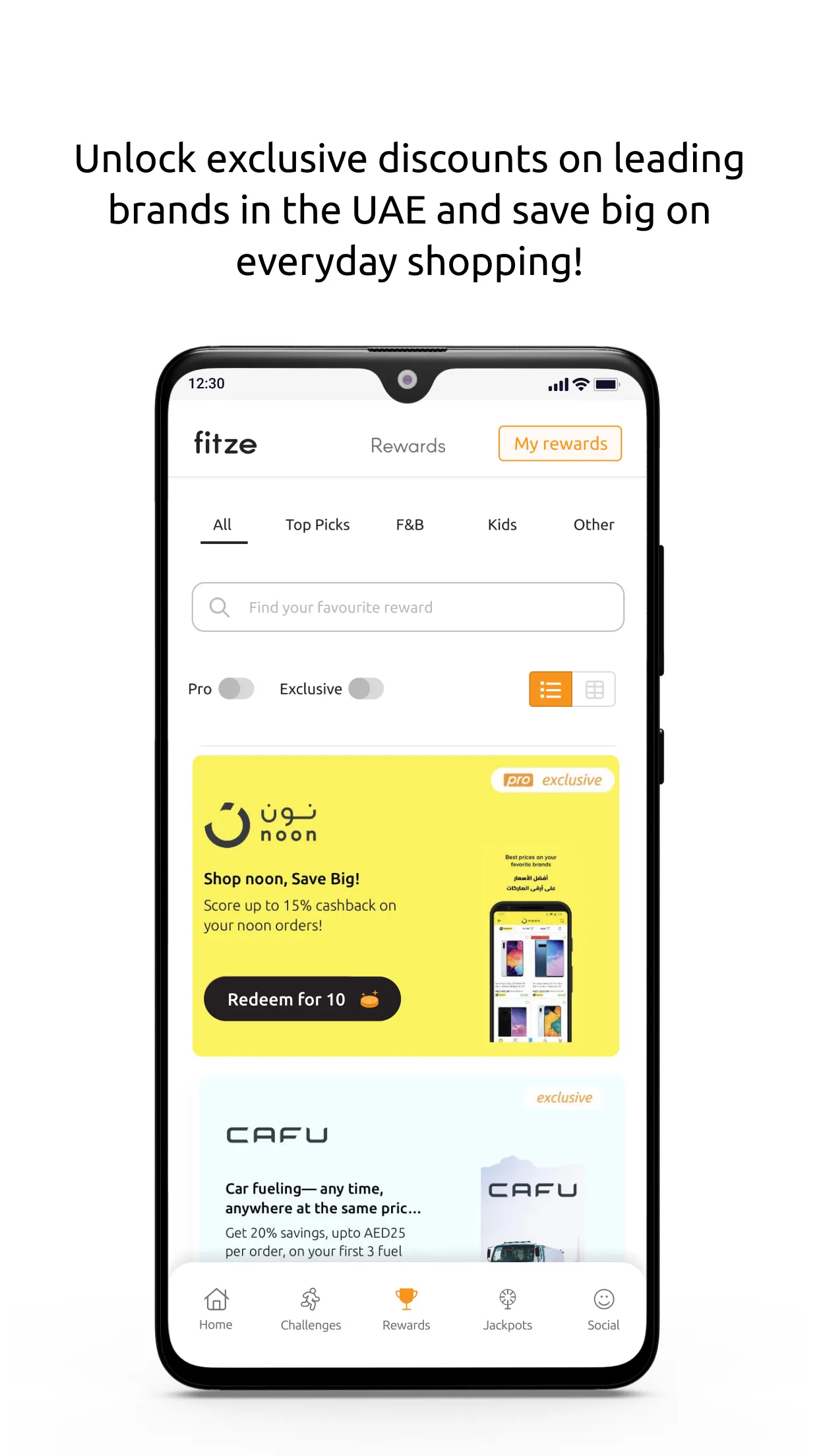 Fitze-Get Rewarded for Walking | Indus Appstore | Screenshot