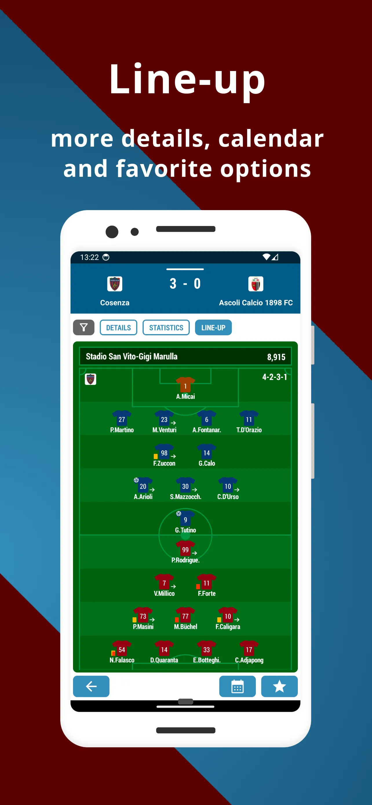 Football IT B | Indus Appstore | Screenshot