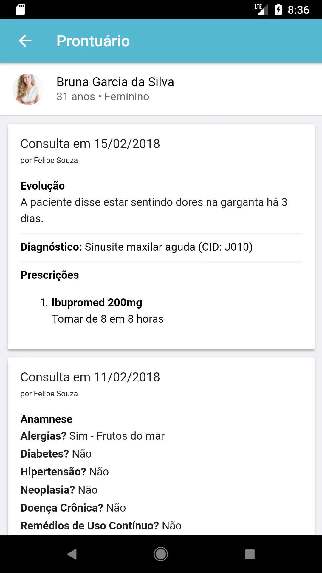 Consultório Live | Indus Appstore | Screenshot