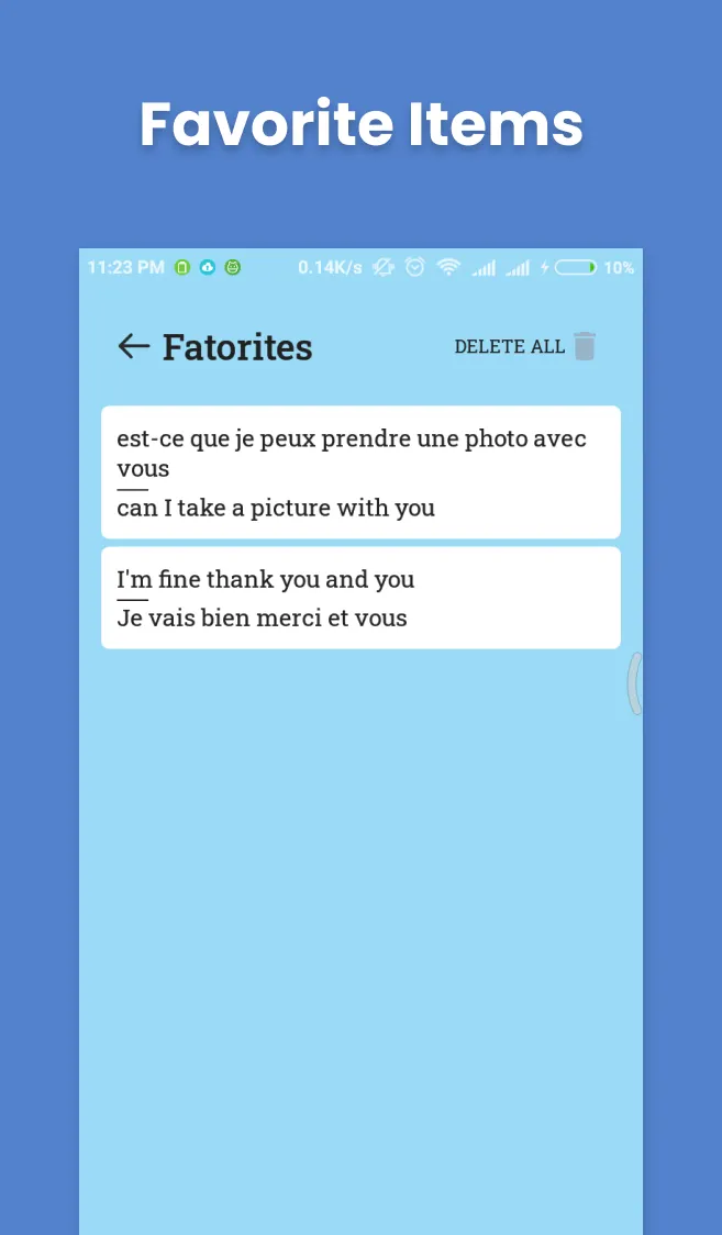 French - English Translator | Indus Appstore | Screenshot