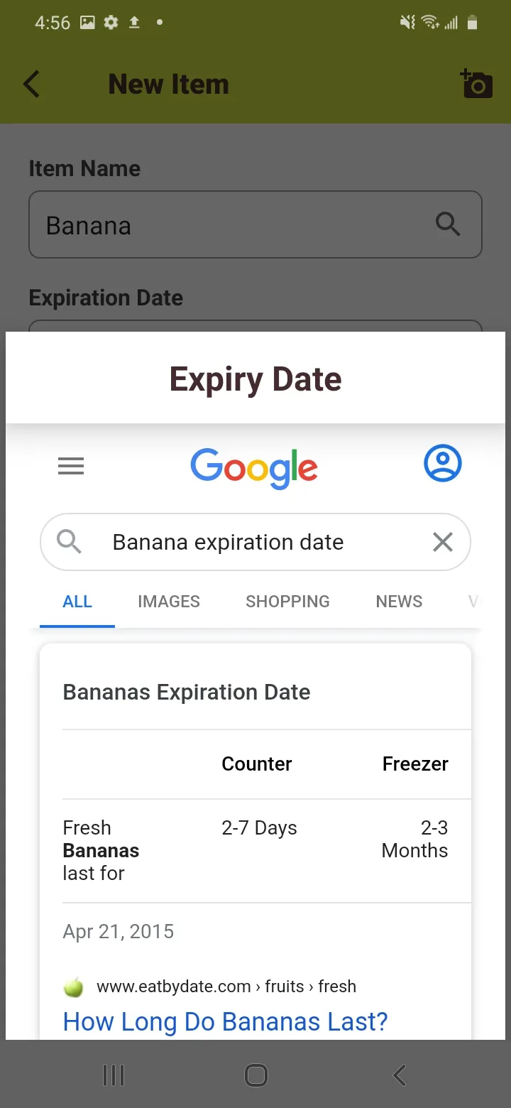 Expiry Note - Simple!! | Indus Appstore | Screenshot