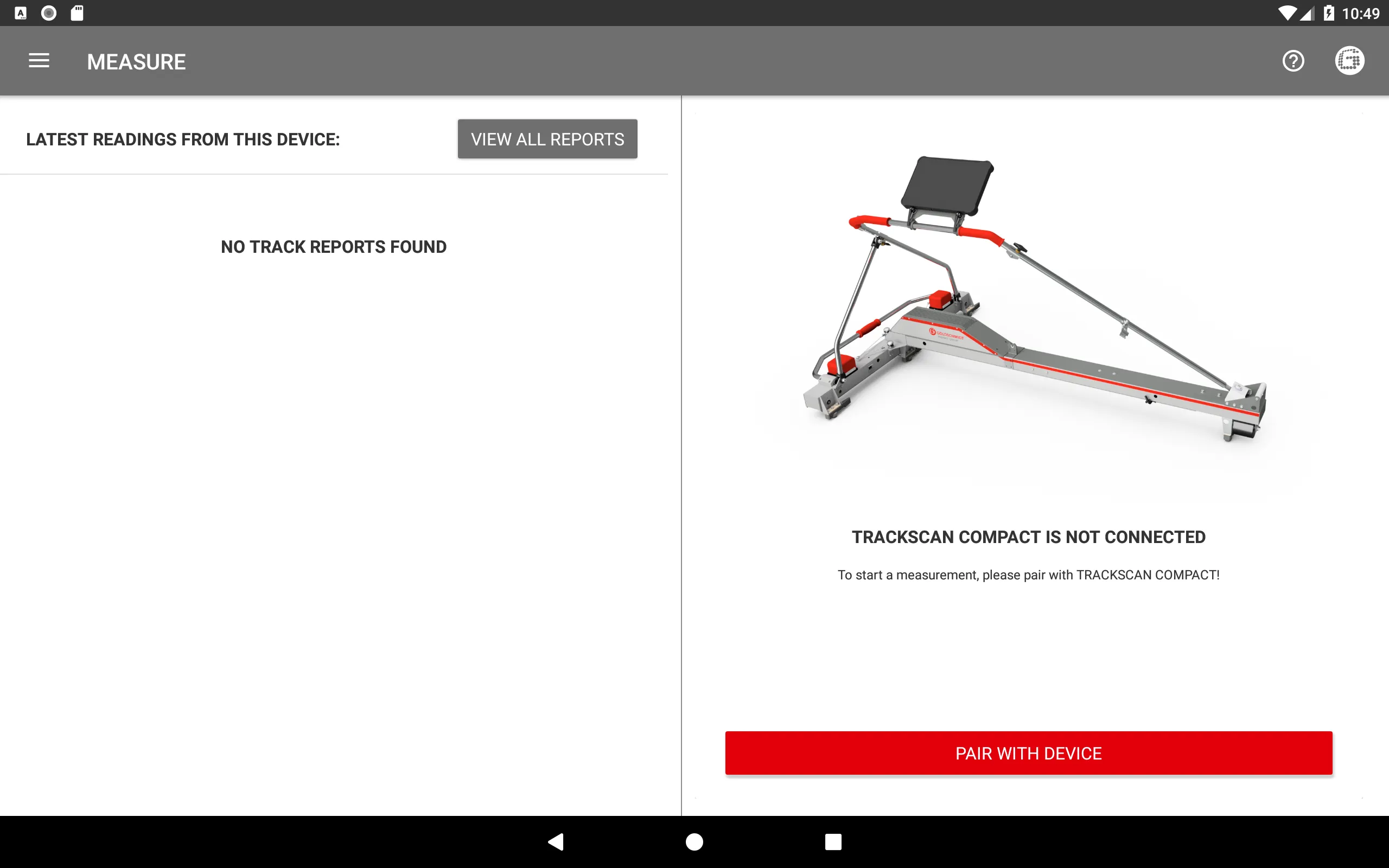 TRACKSCAN COMPACT | Indus Appstore | Screenshot